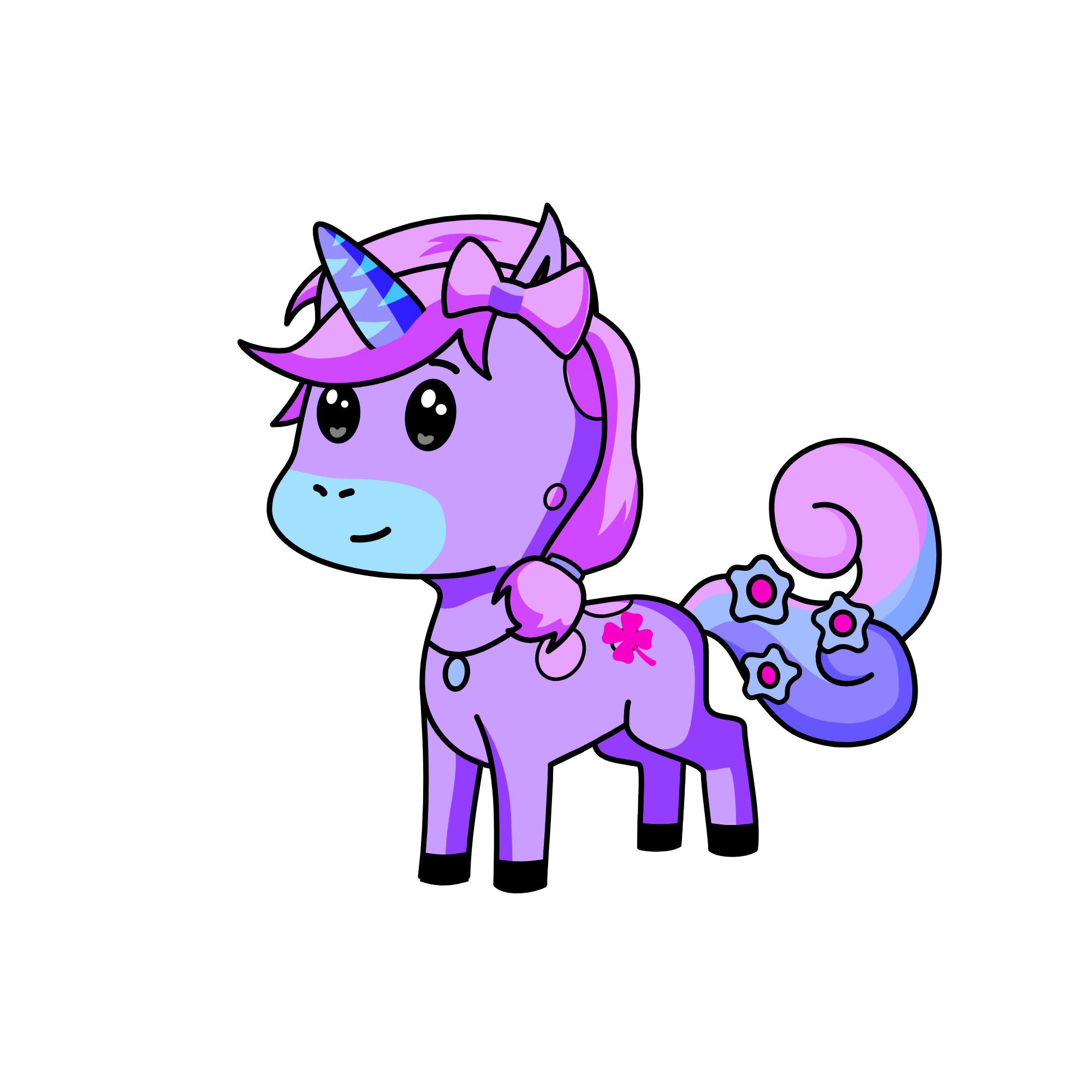 Dreamy, the unicorn