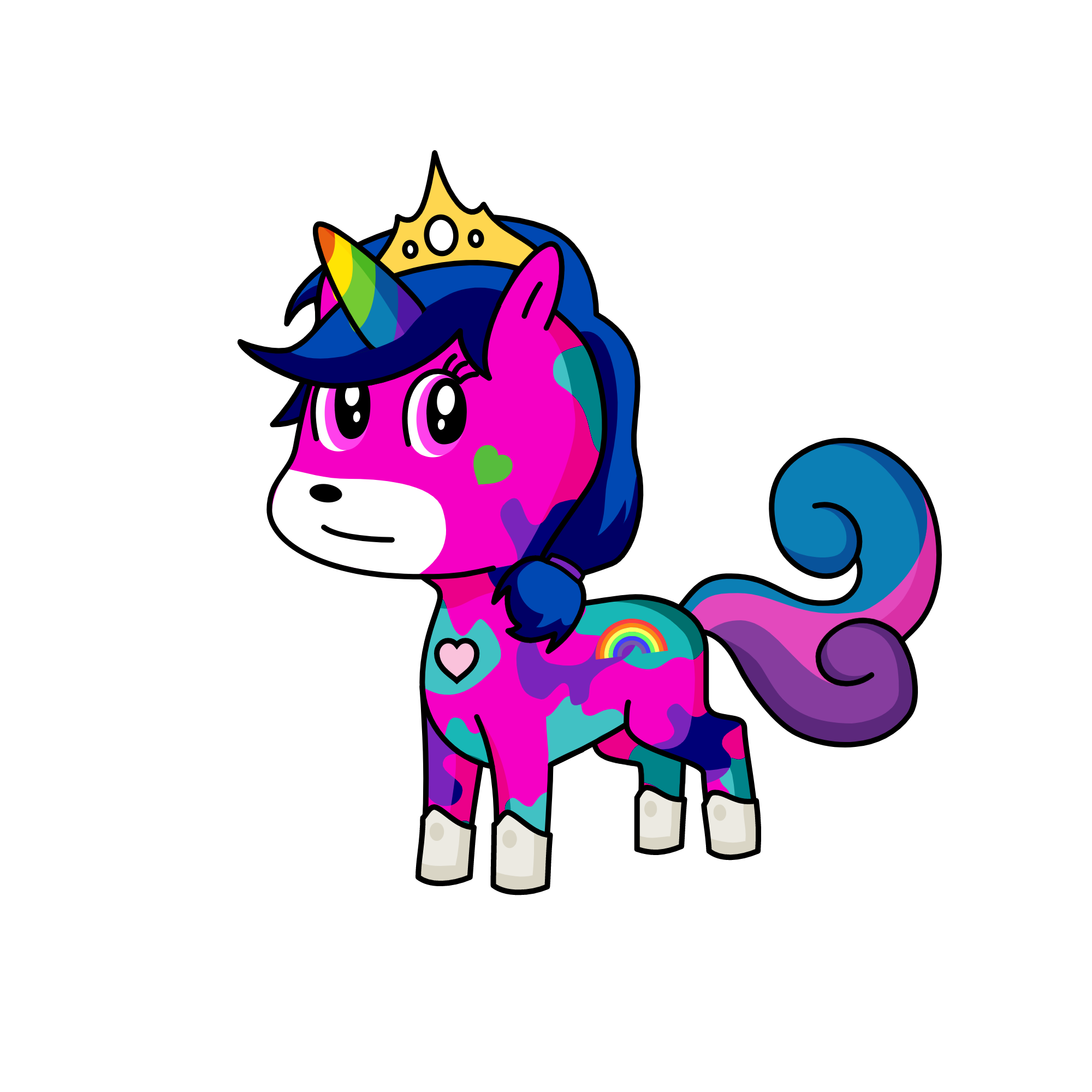 Mihika, the unicorn