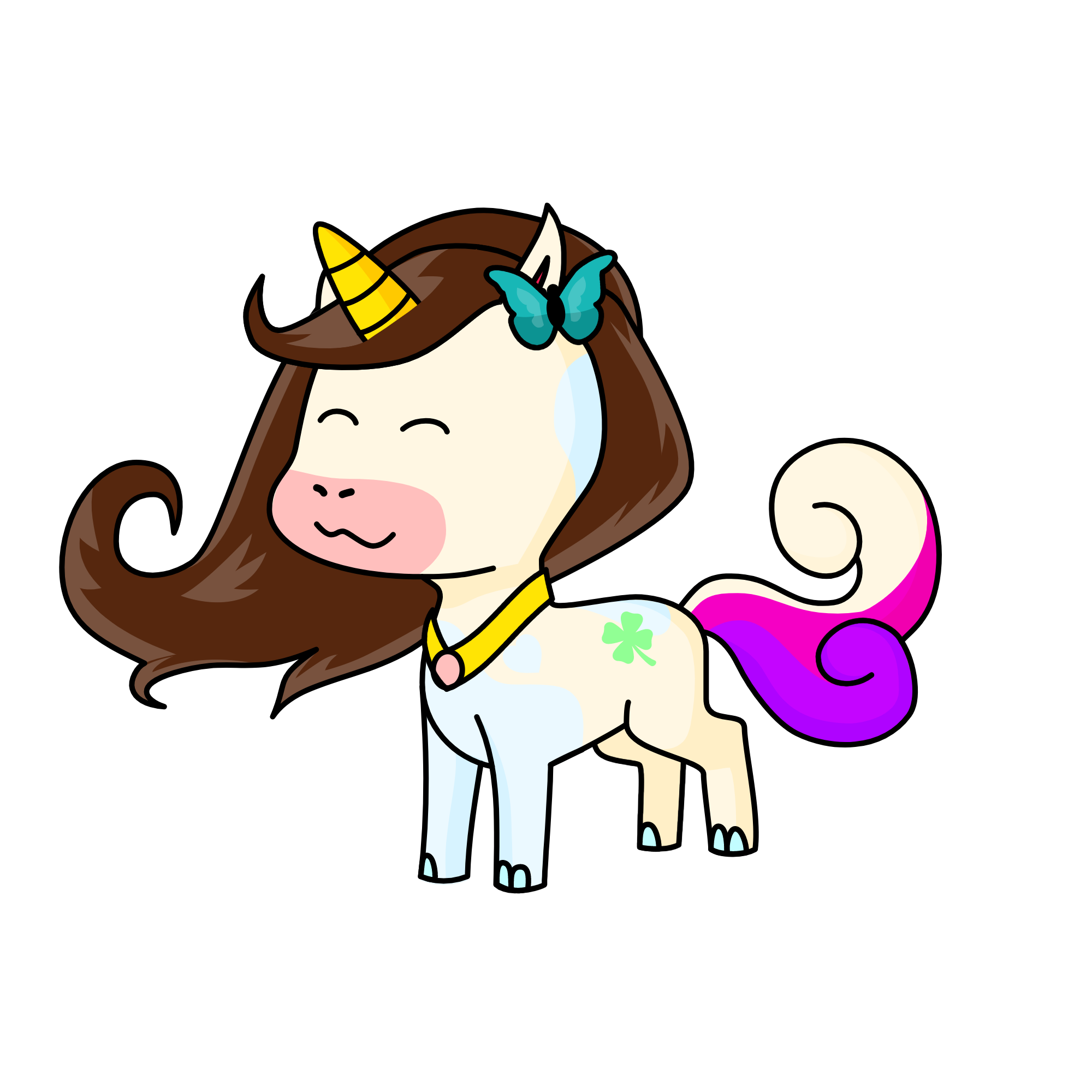 crystal, the unicorn