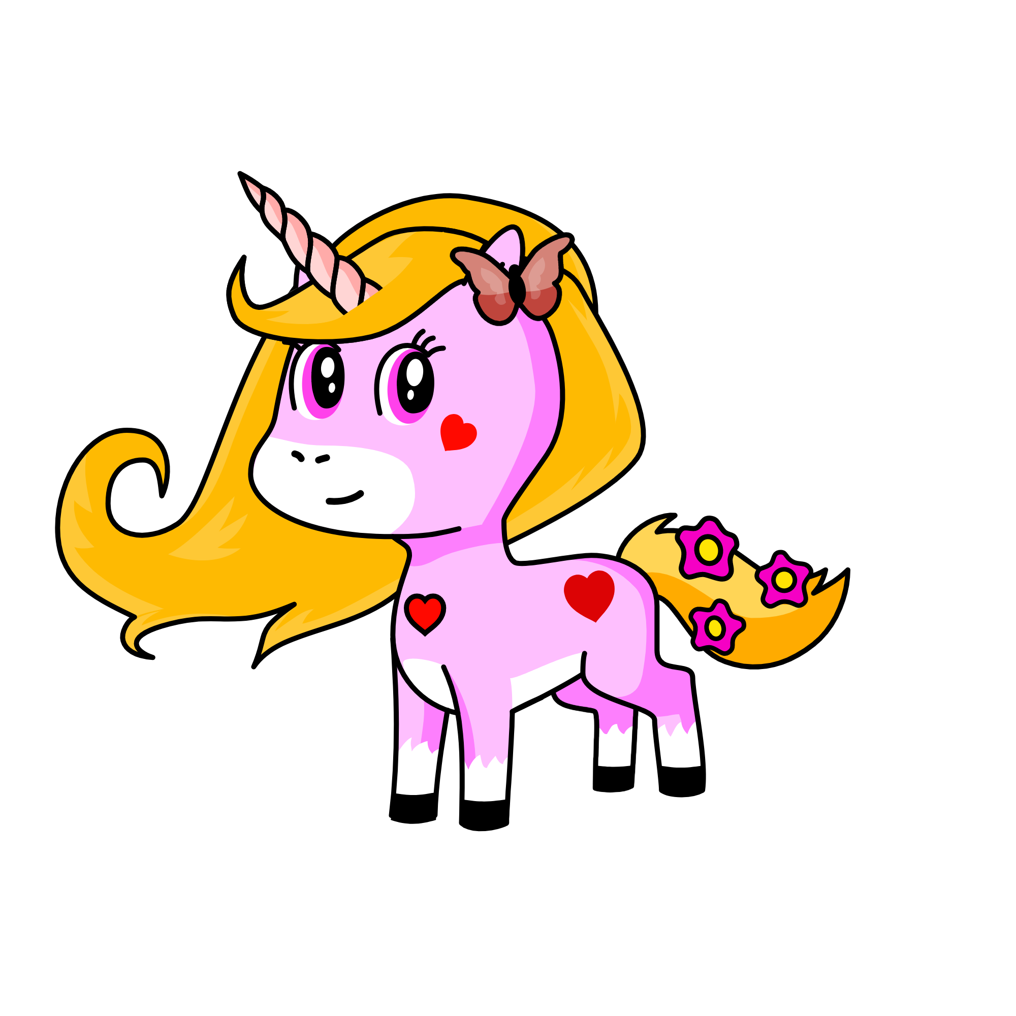 Prenses, the unicorn
