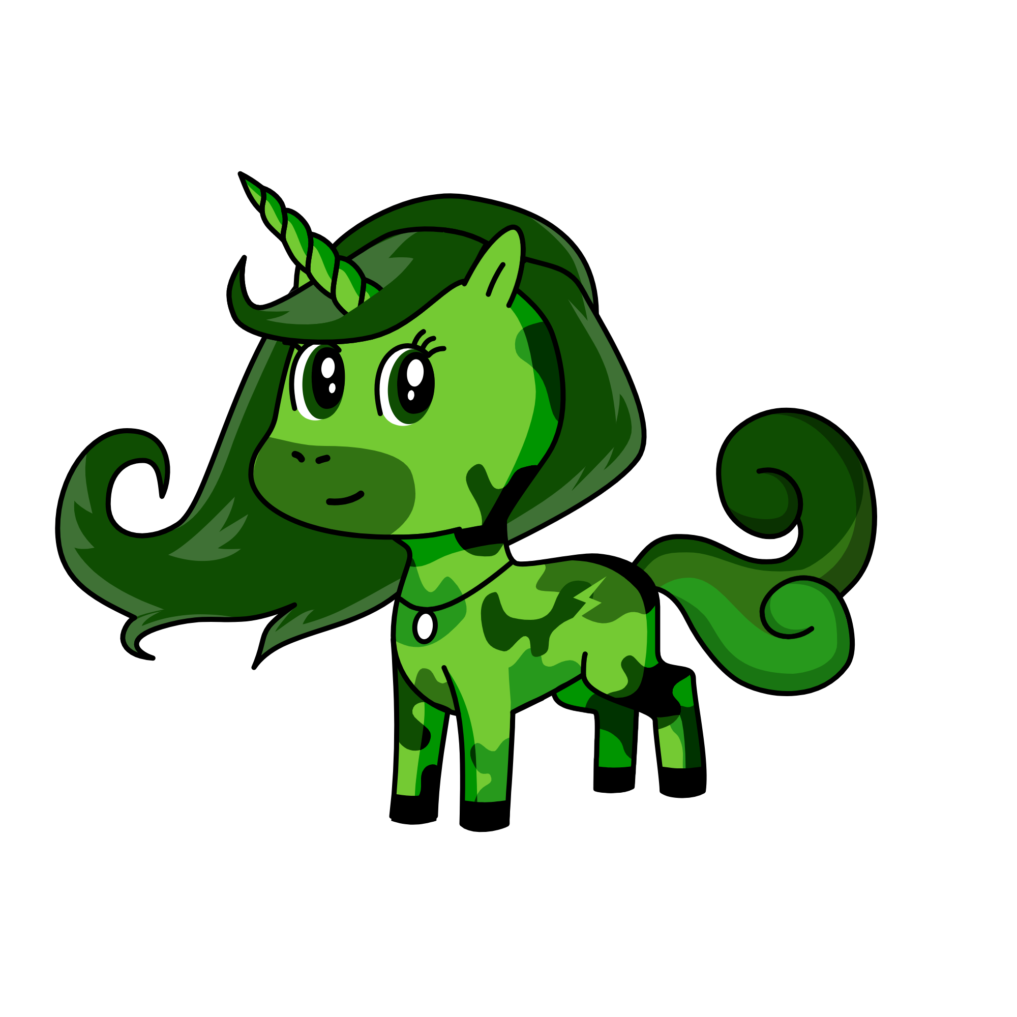 Sisi-forest, the unicorn