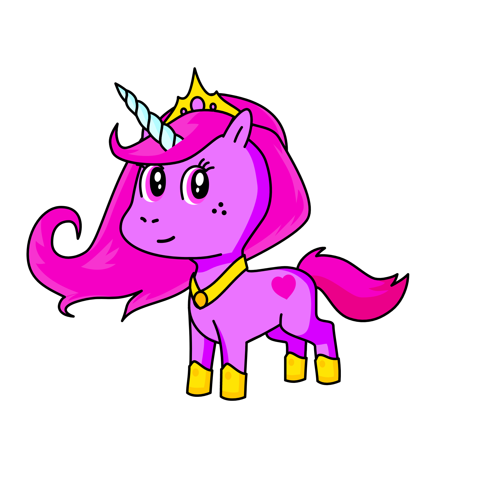 Princess Celestia, the unicorn