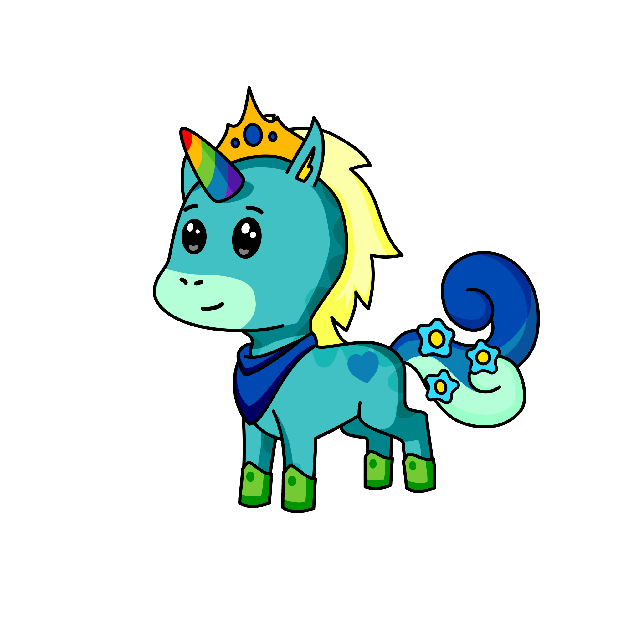 Raily, the unicorn