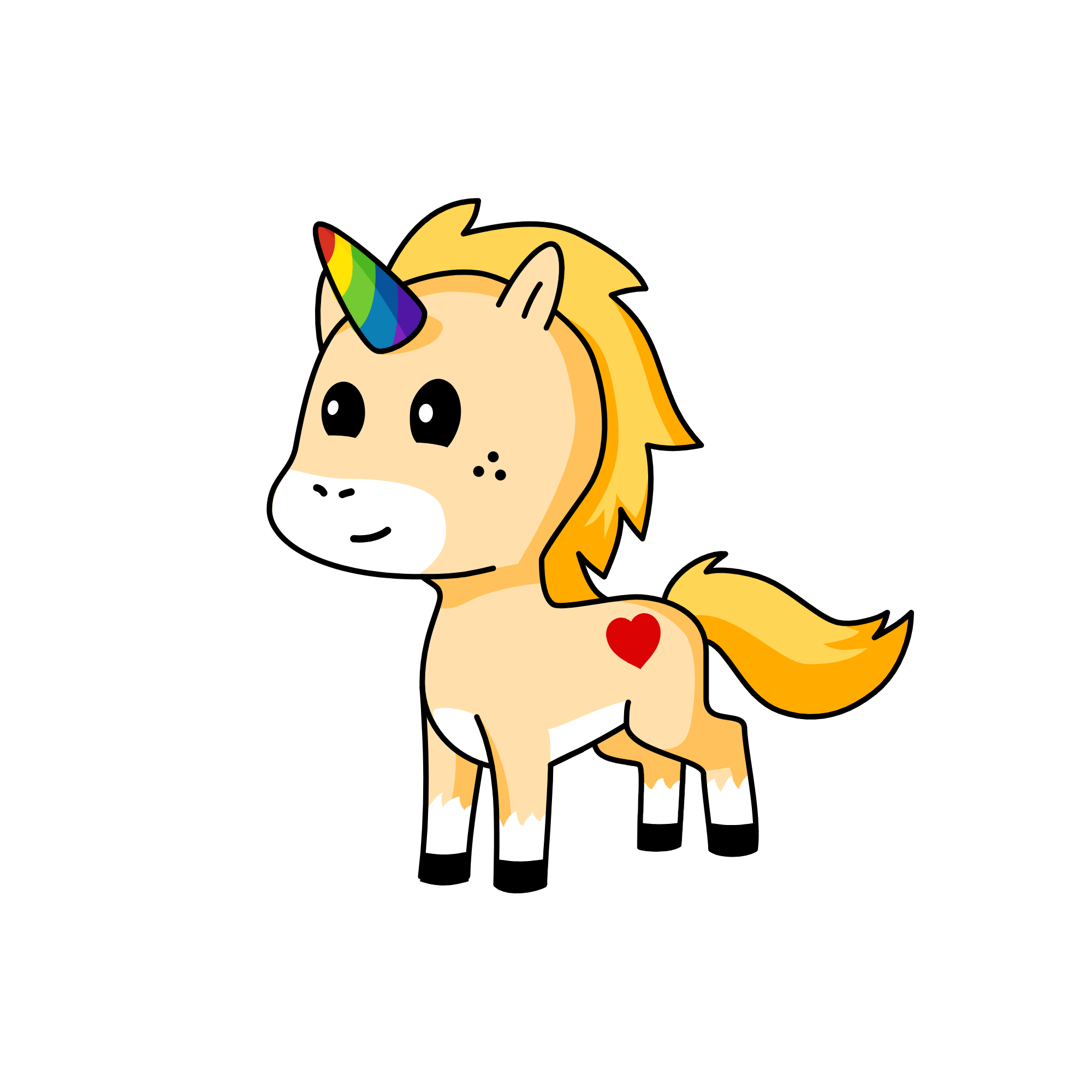 sunseticorn the sparkling dayicorn, the unicorn
