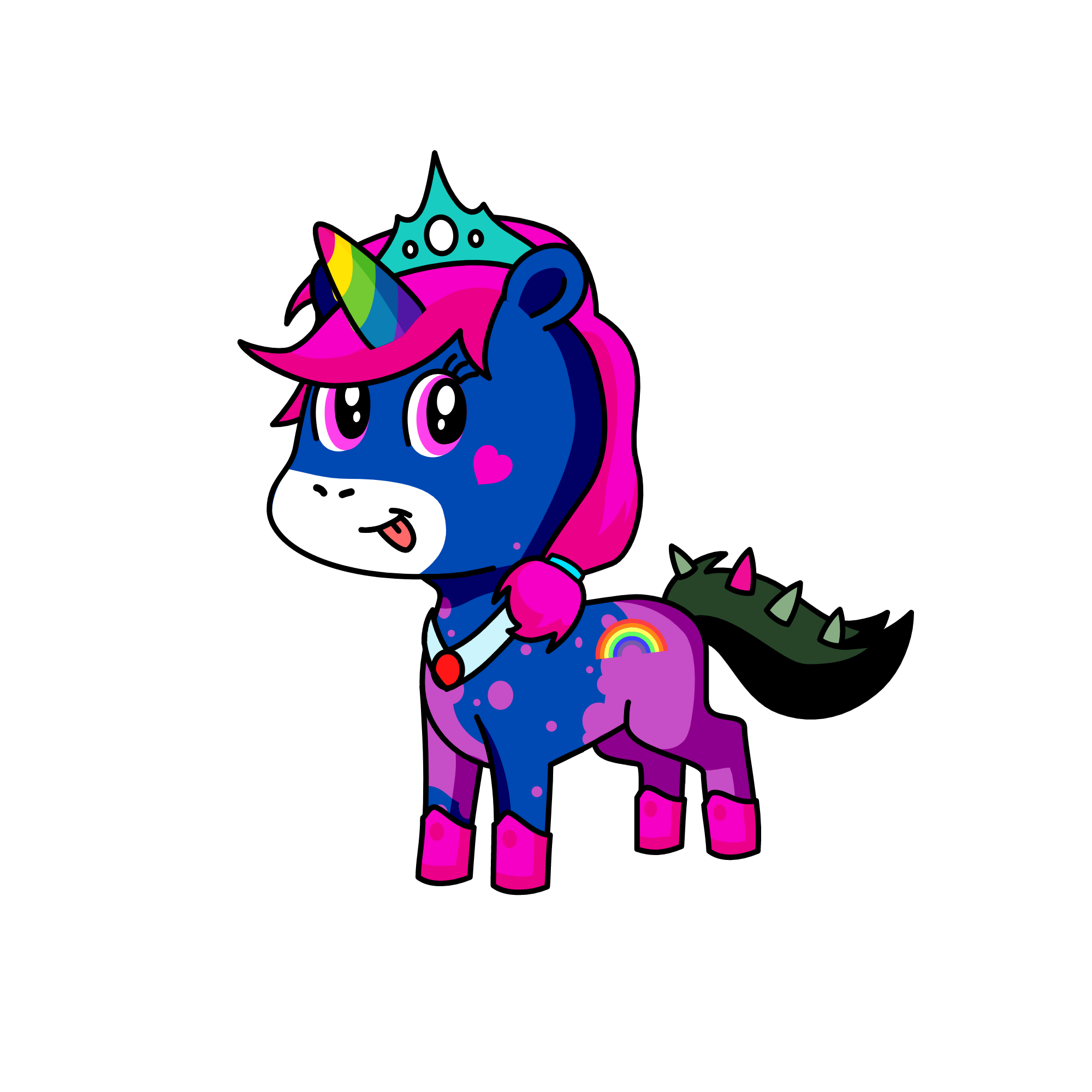 Coraicorn, the unicorn