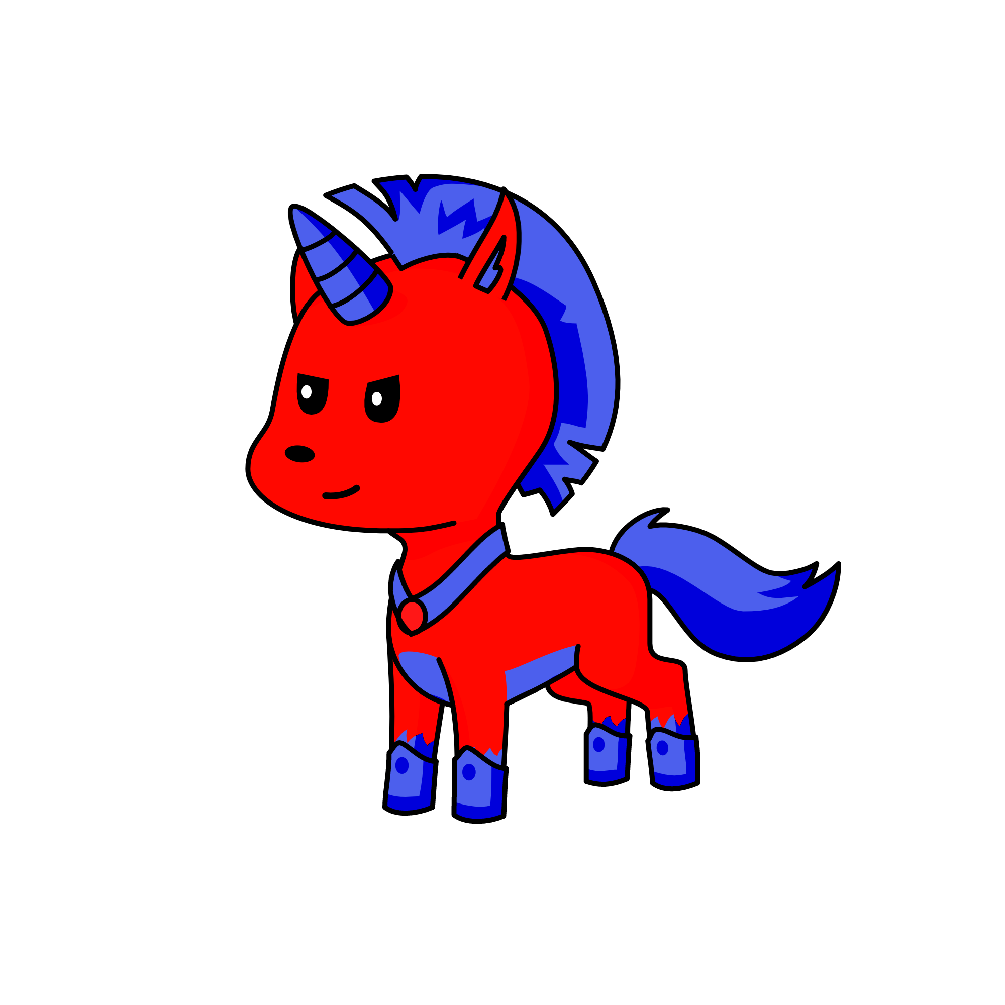 Superman, the unicorn