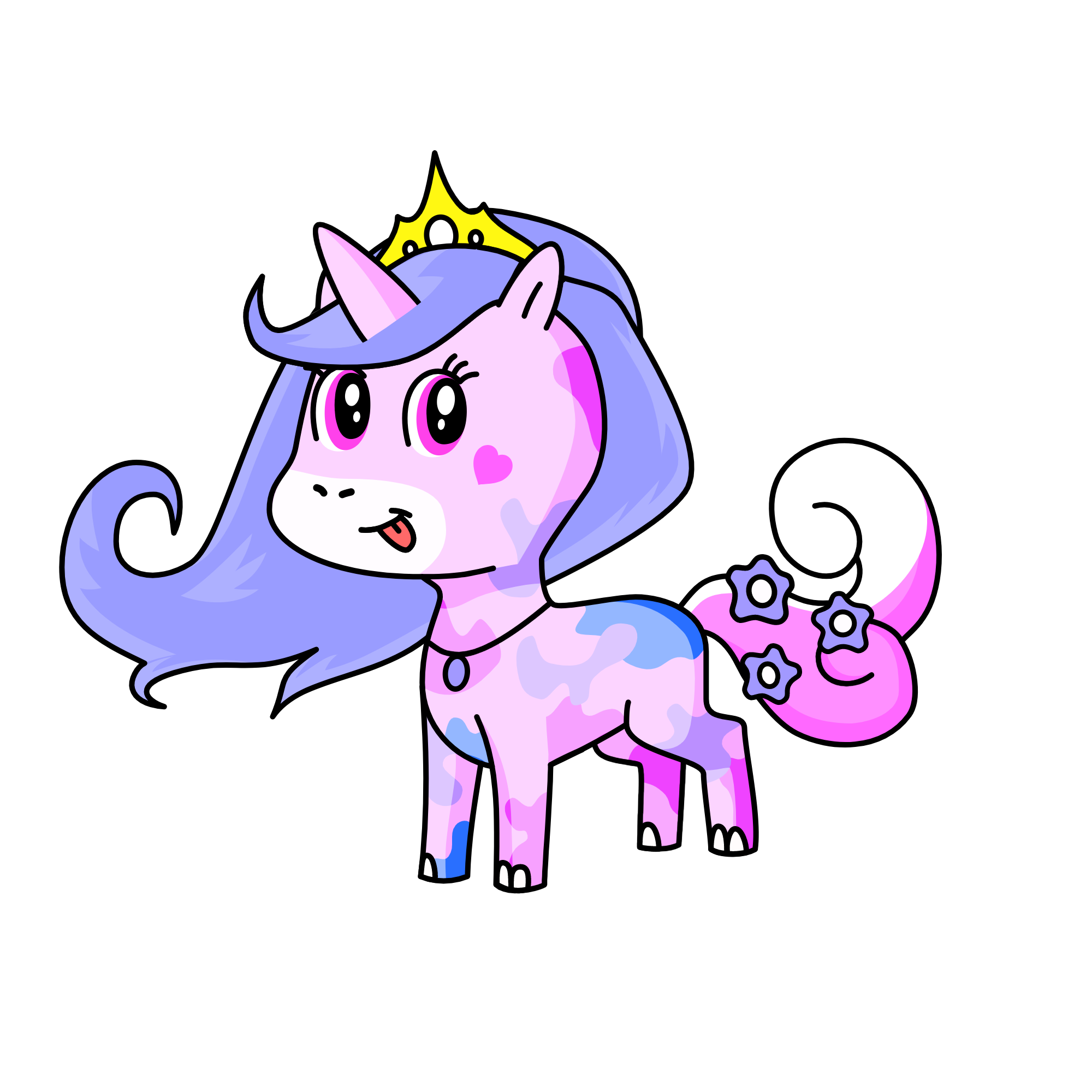 princess, the unicorn