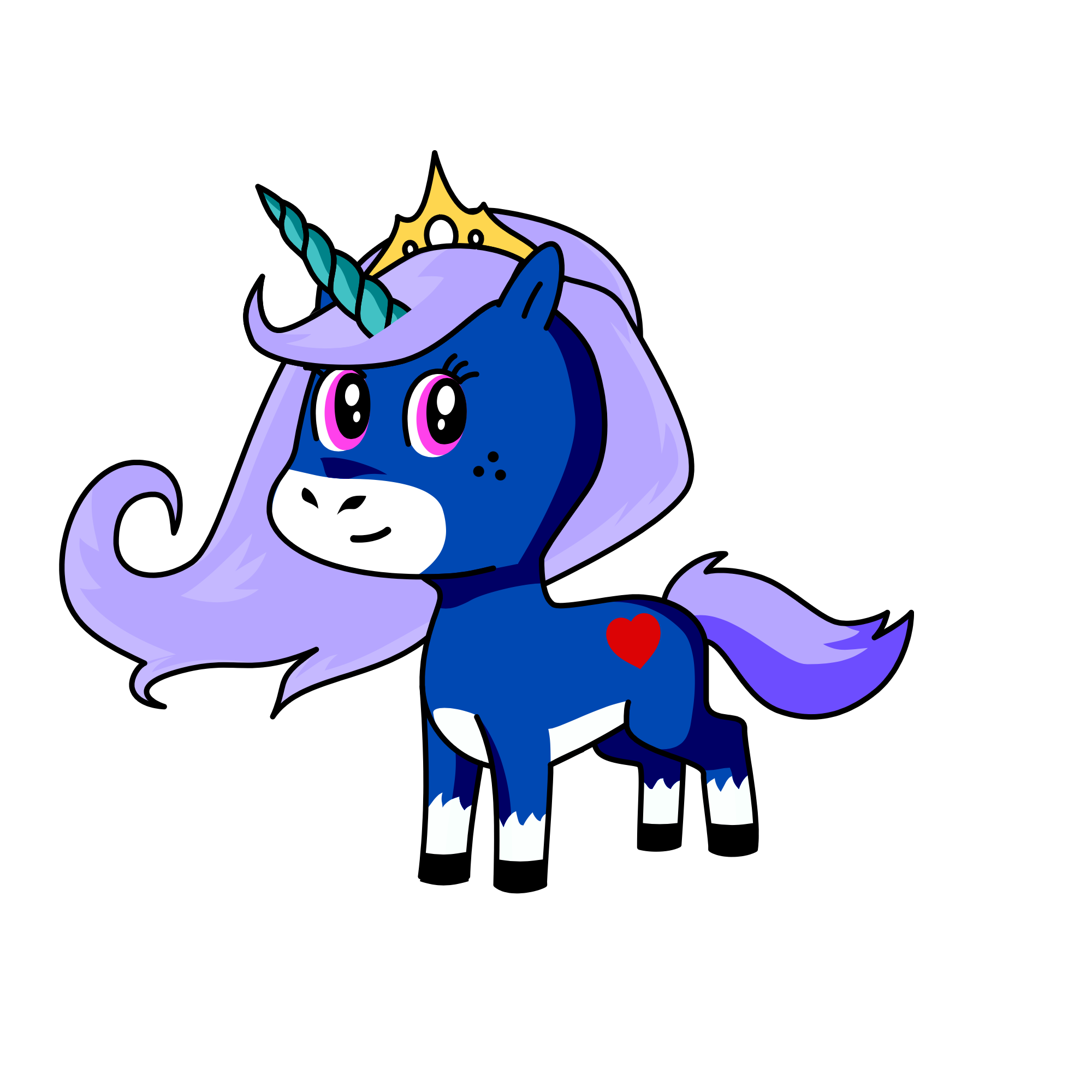 L, the unicorn