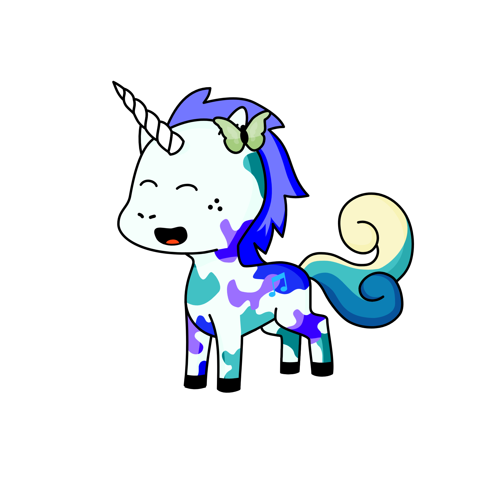 pixie, the unicorn