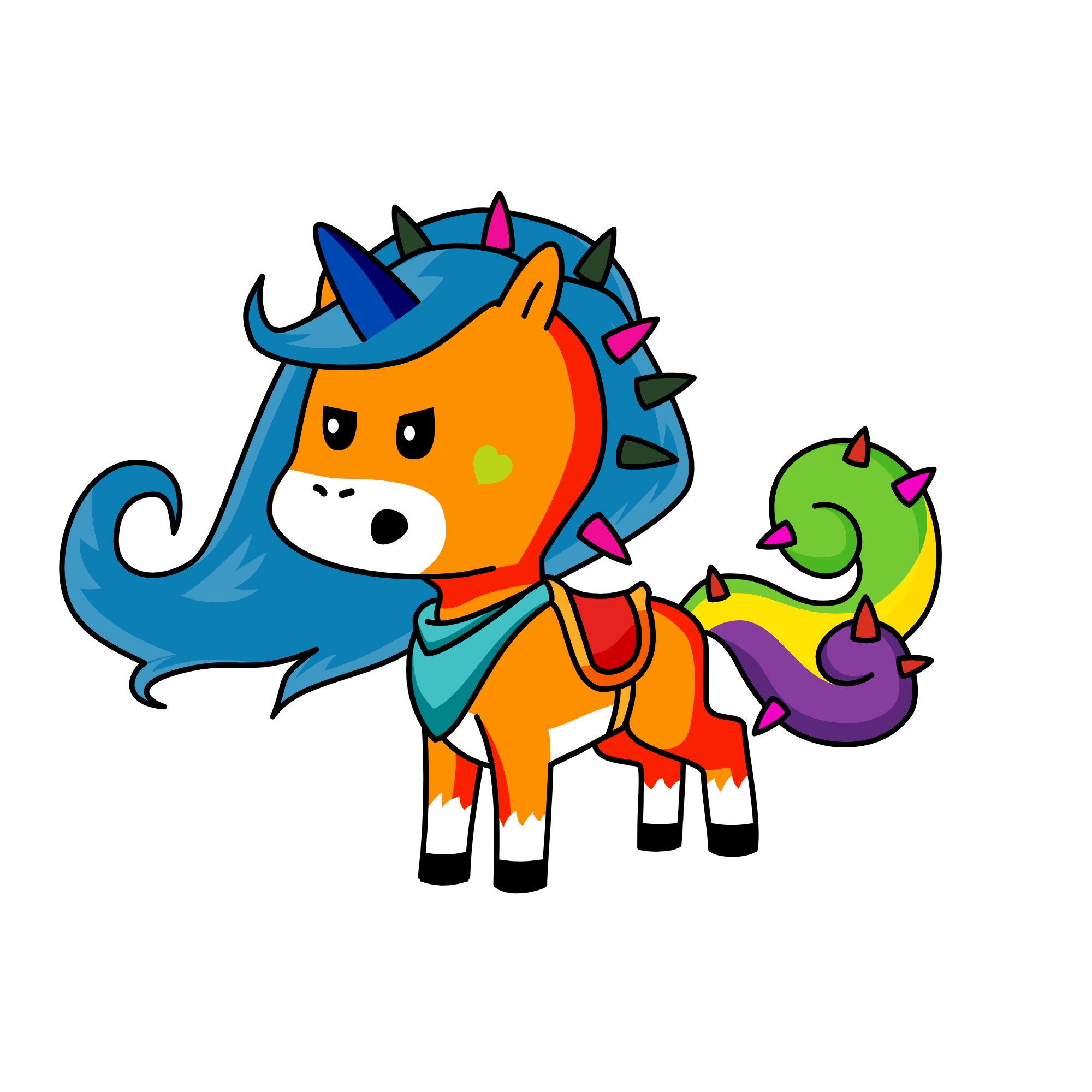big Ralph, the unicorn