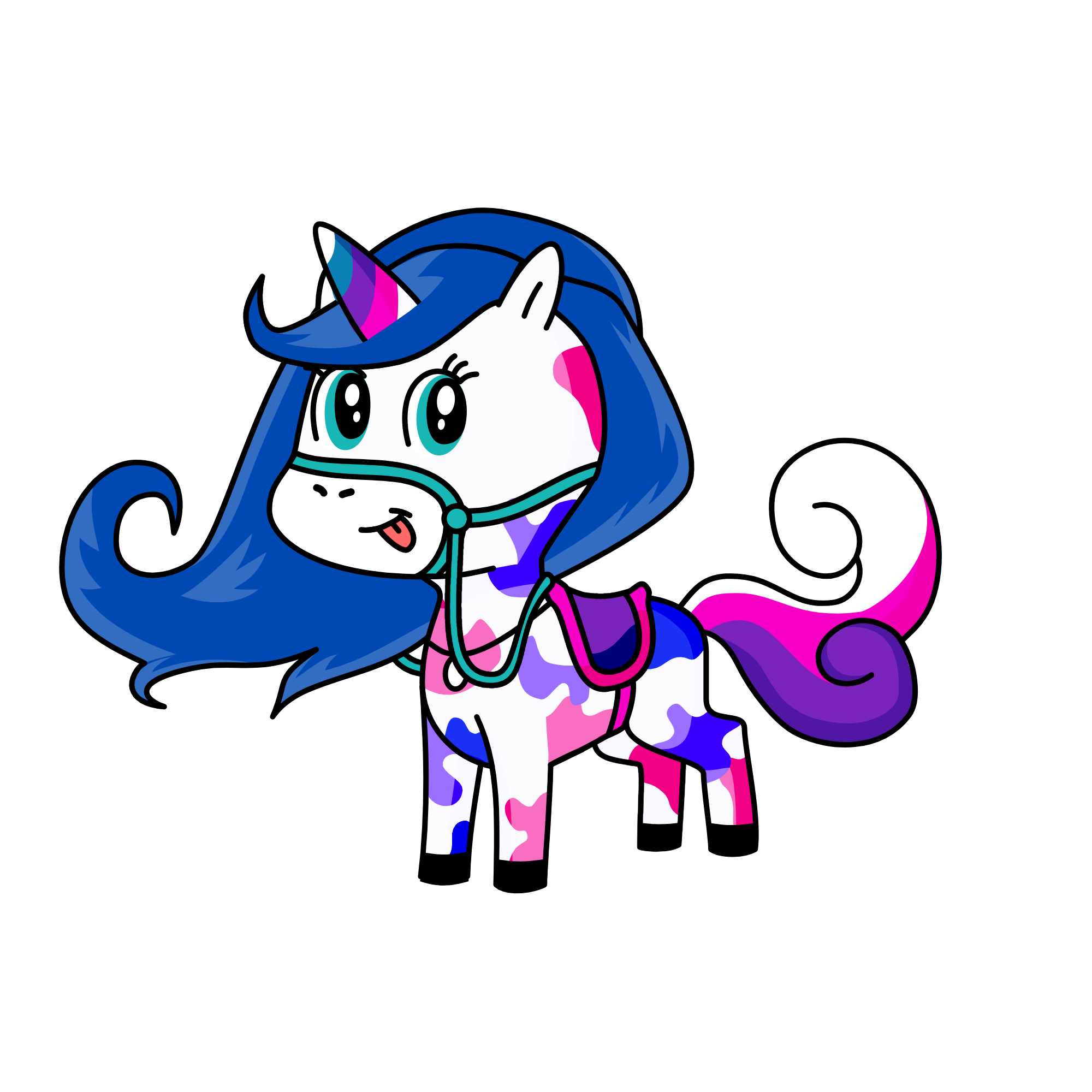 princess of paint, the unicorn