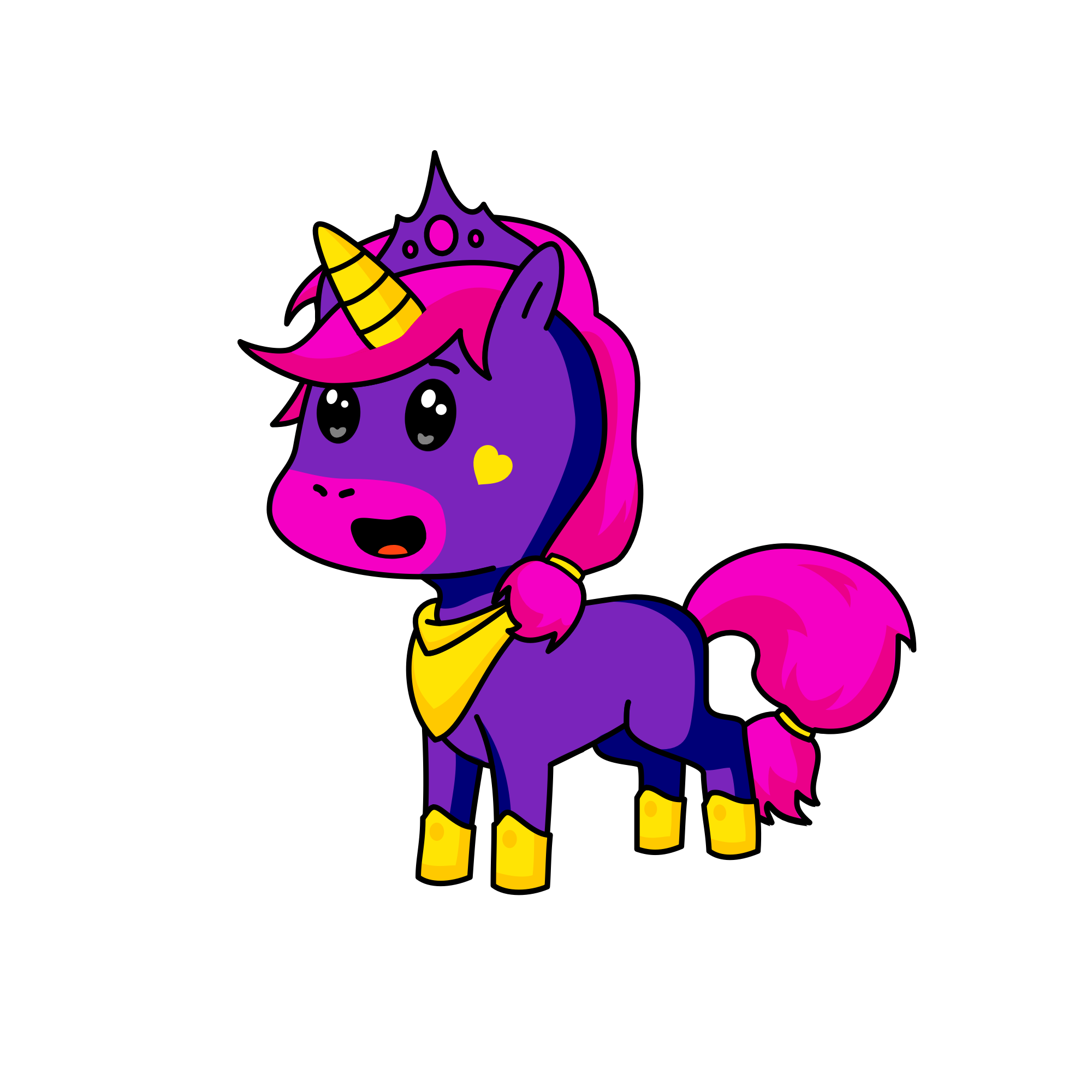 Vivvy, the unicorn