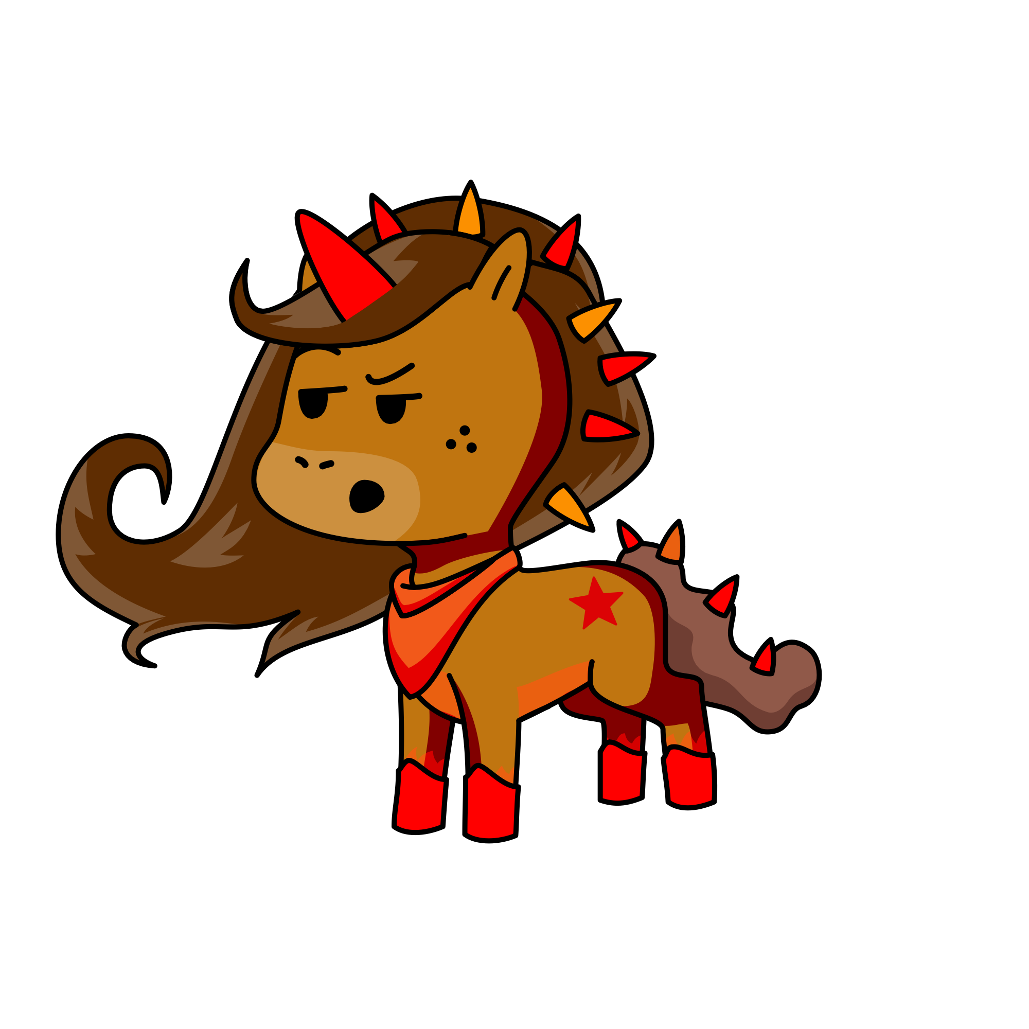 Mandy, the unicorn