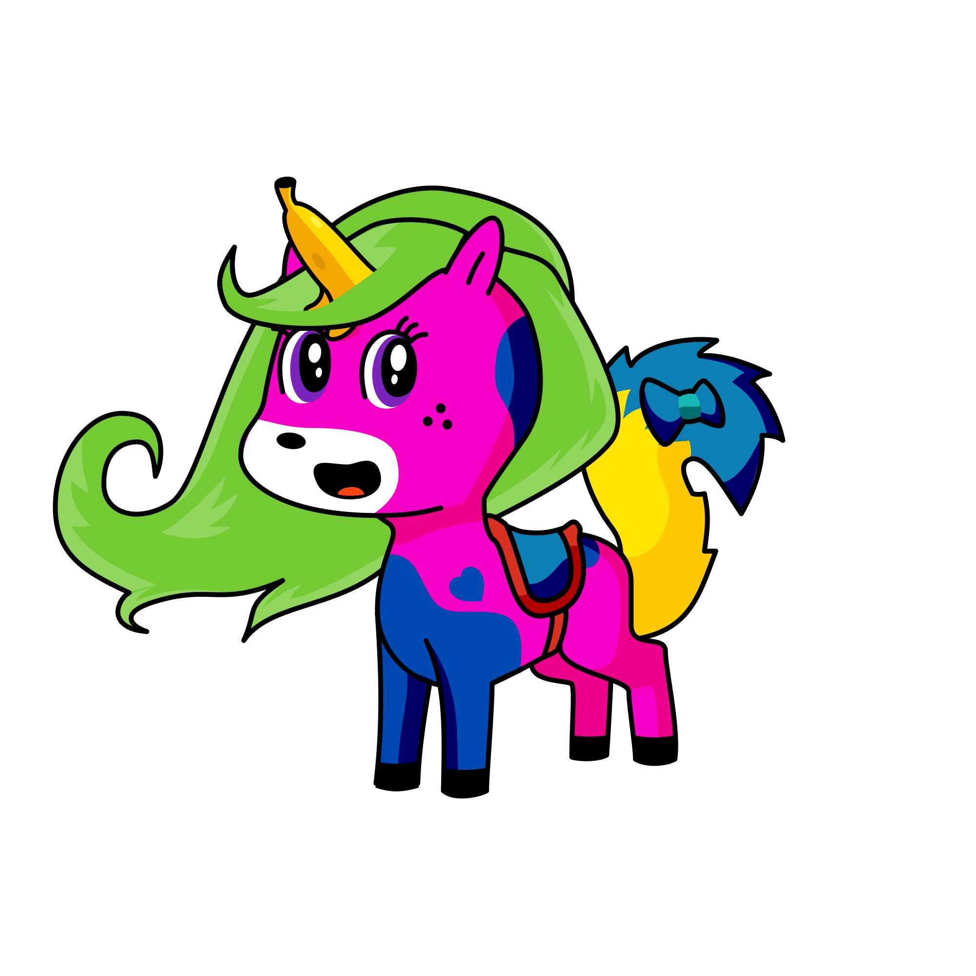 Cholate, the unicorn