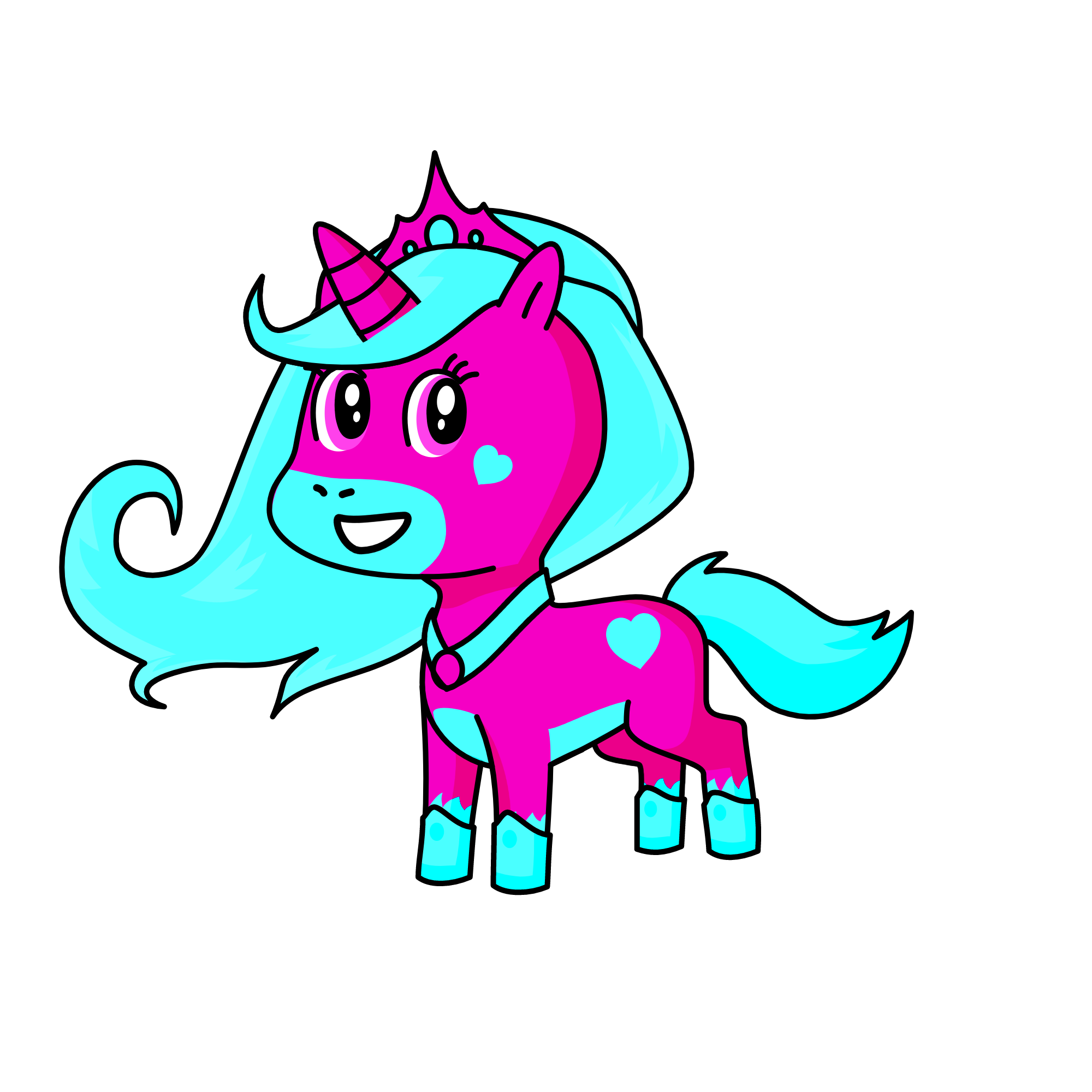tiara, the unicorn