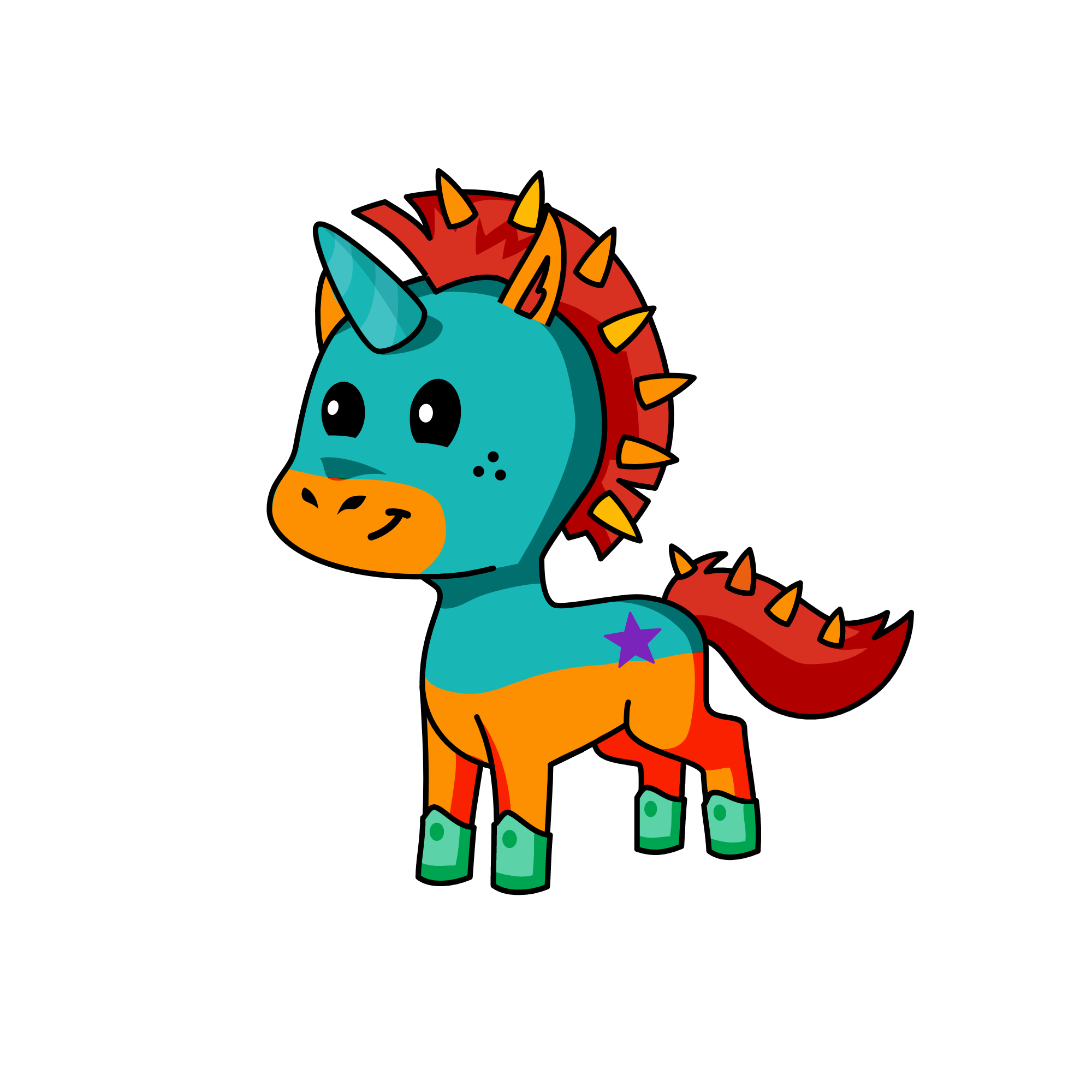strong bob, the unicorn