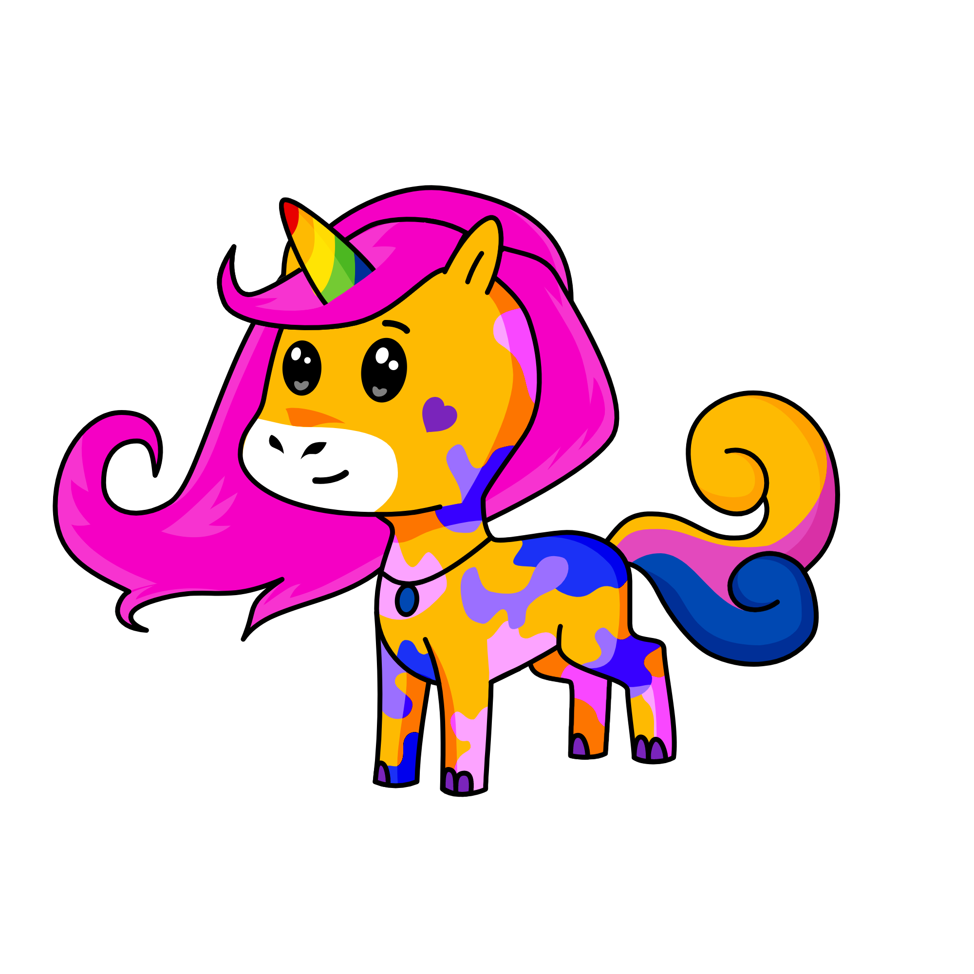 ℙ𝕒𝕟𝕕𝕠𝕣𝕒 𝕣𝕦𝕝𝕖𝕣 𝕠𝕗 𝕡𝕒𝕚𝕟𝕥, the unicorn