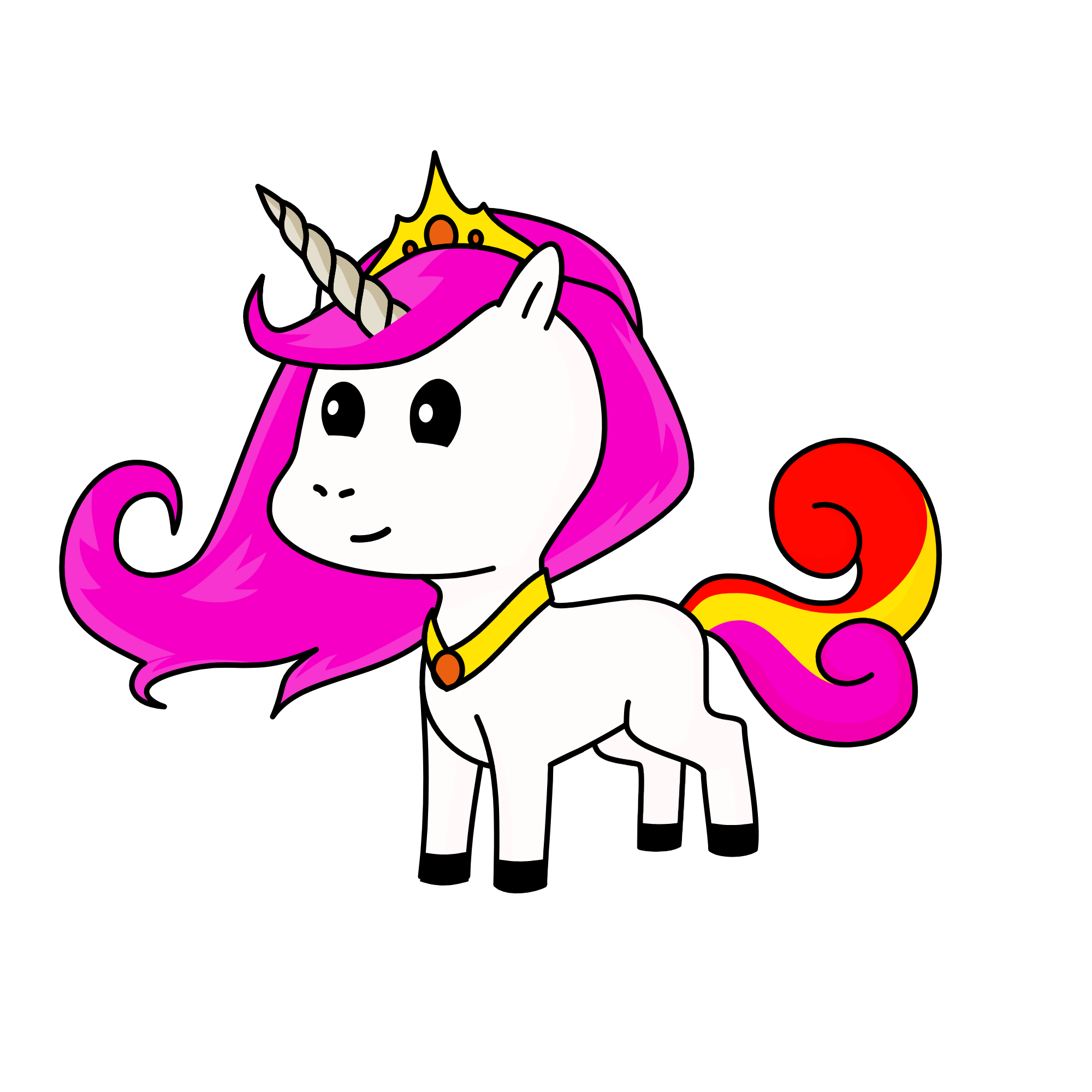 Royal, the unicorn