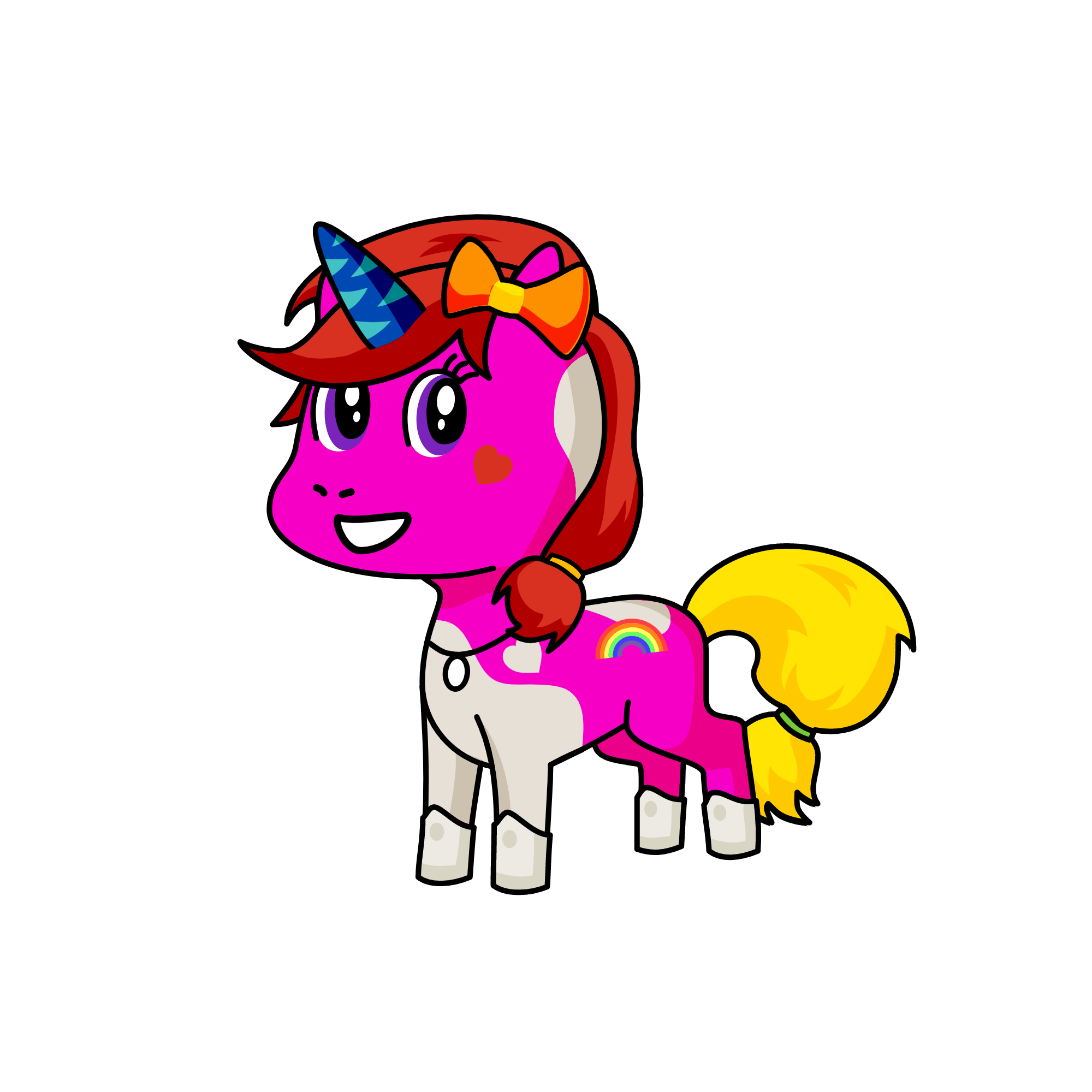 Joy, the unicorn