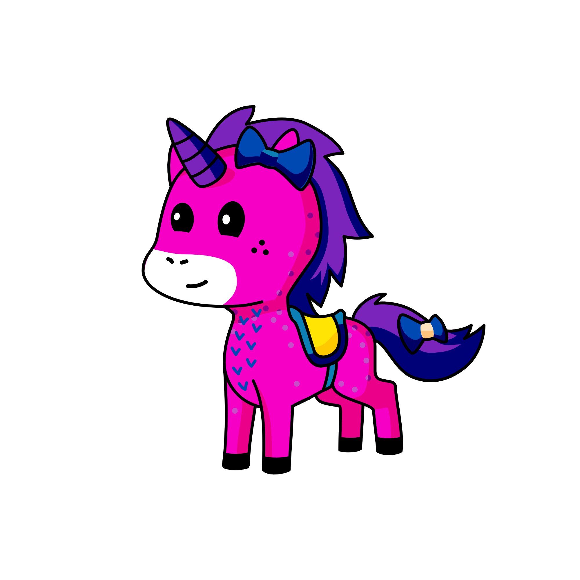 All bat, the unicorn