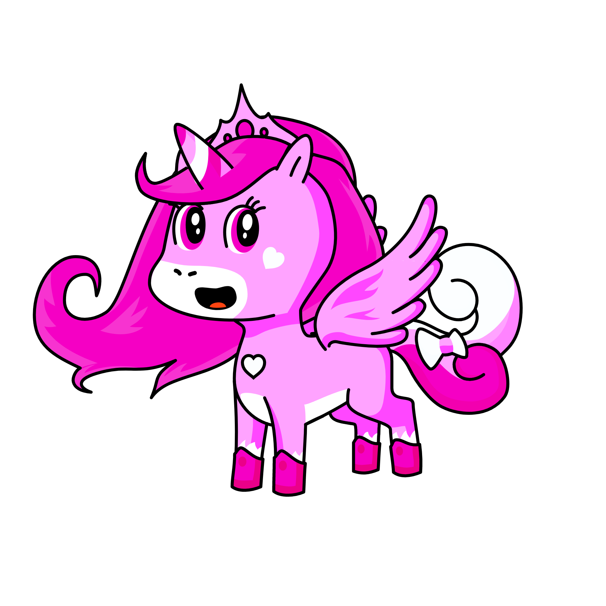 Princess Cotton Candy, the unicorn