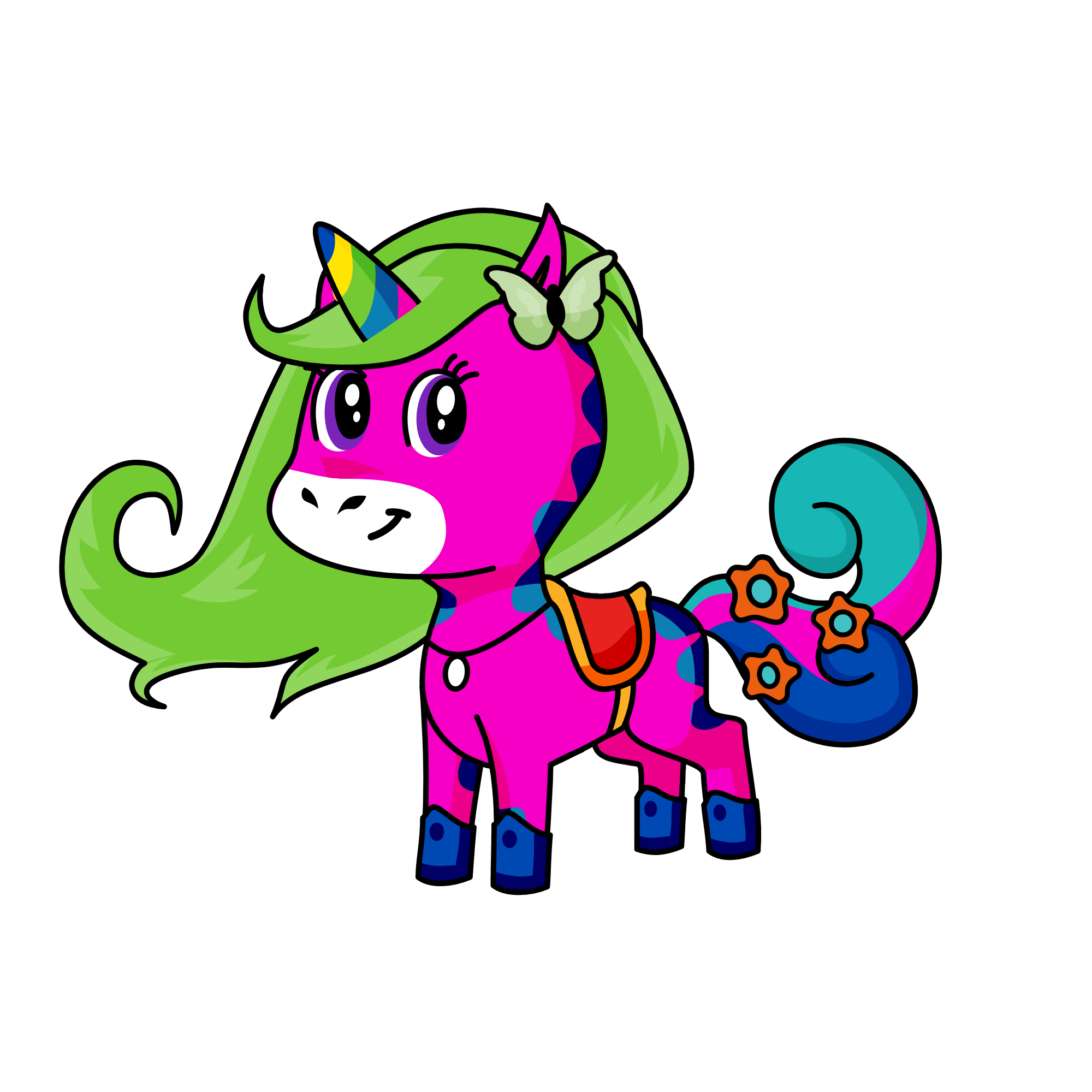 Min, the unicorn