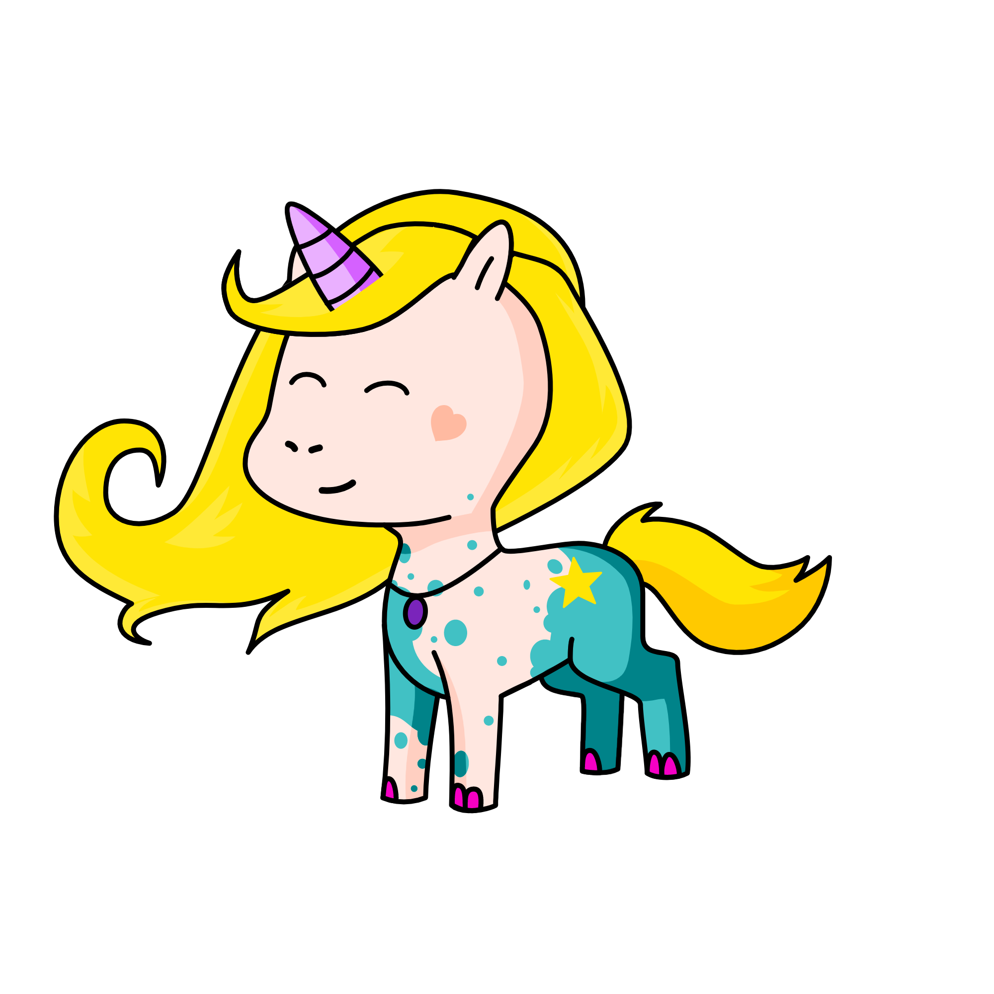 звёздачка, the unicorn
