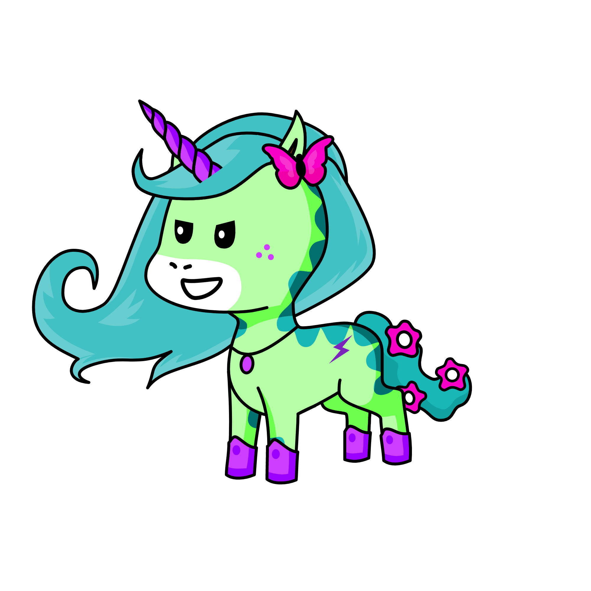 Sugar, the unicorn