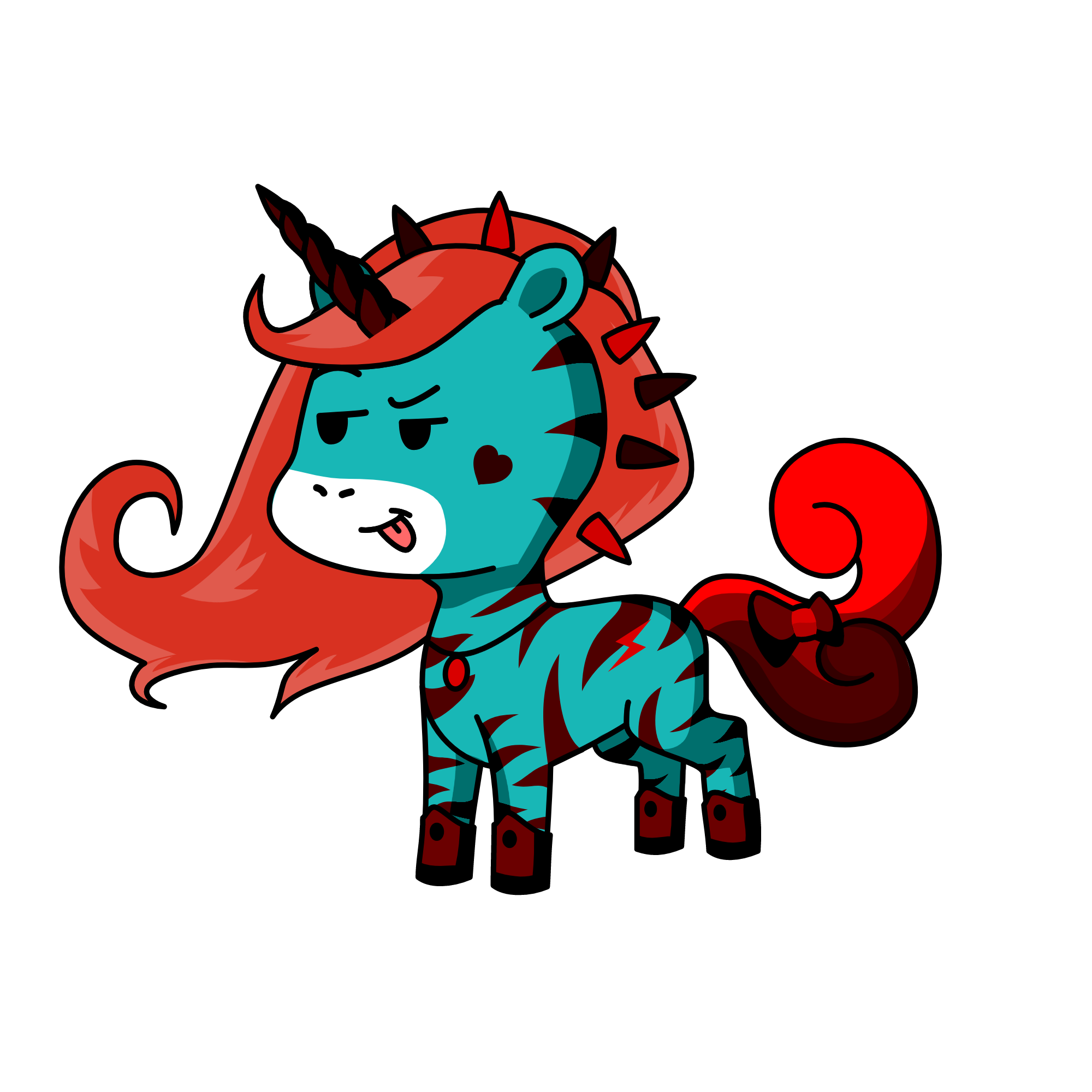 Fire, the unicorn