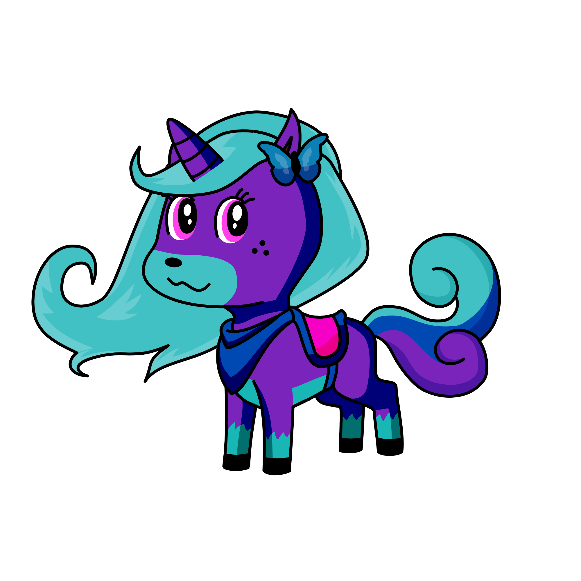 Night Sky, the unicorn