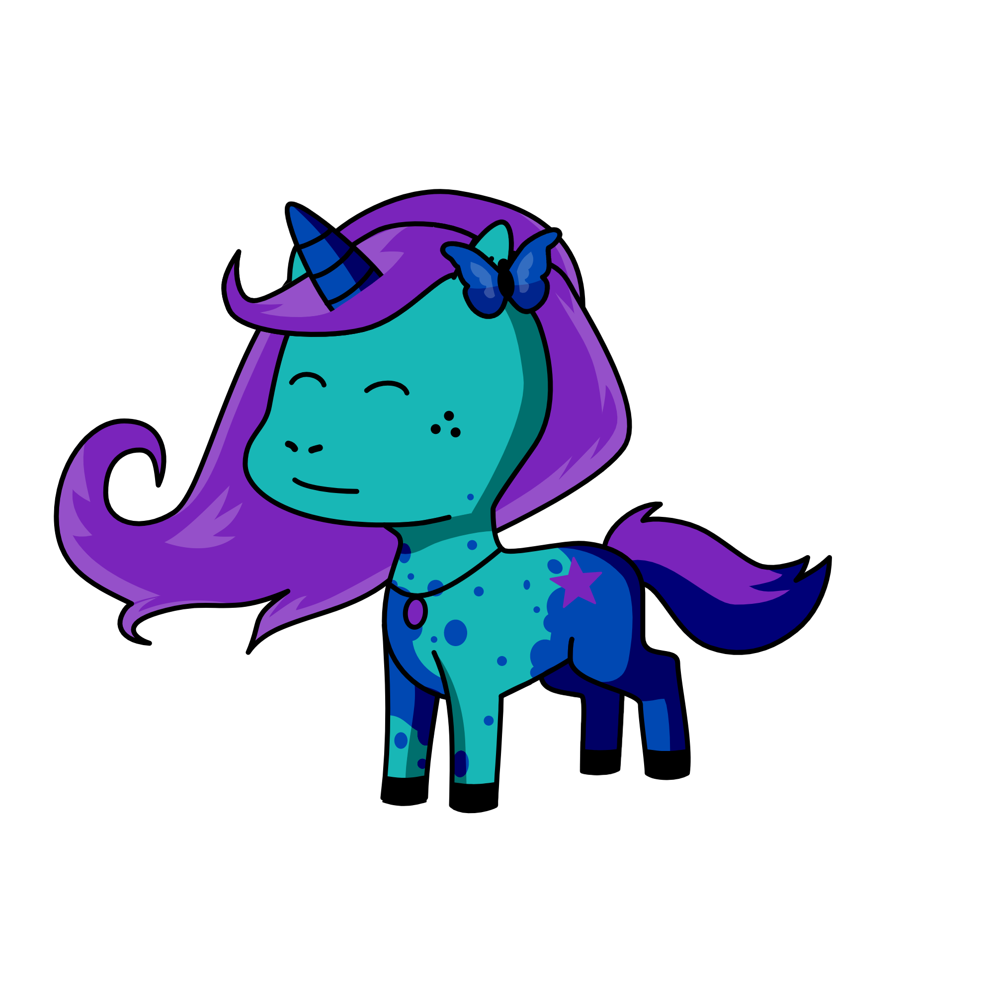 Buttercup, the unicorn