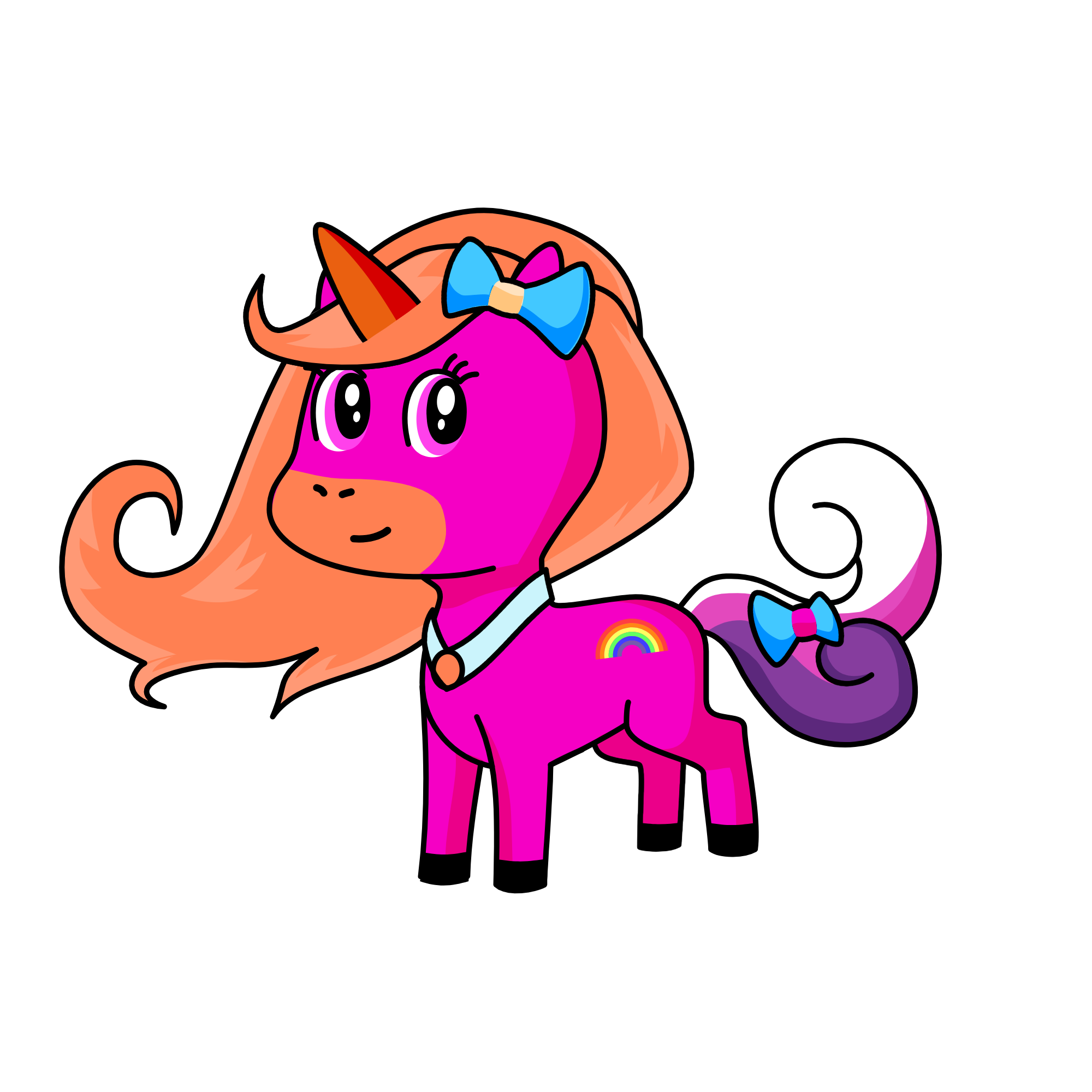 bella, the unicorn