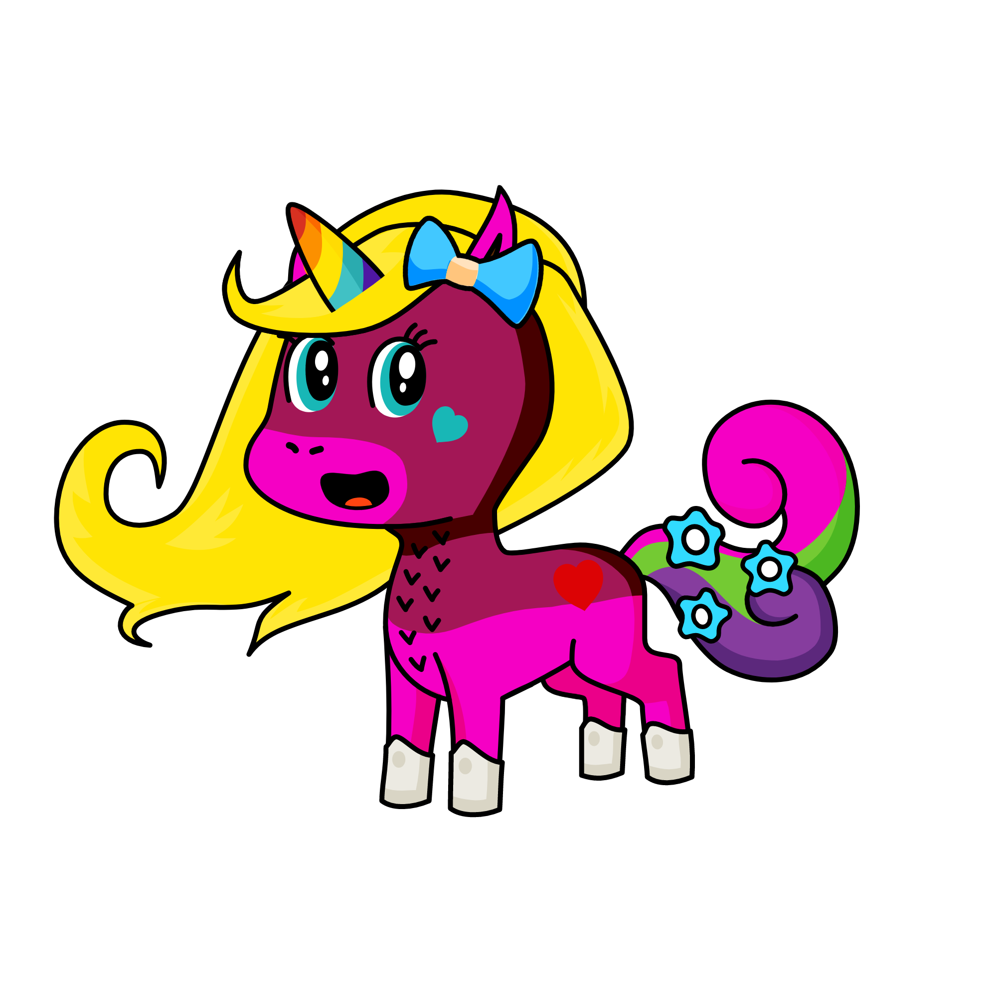 LoveAngela, the unicorn