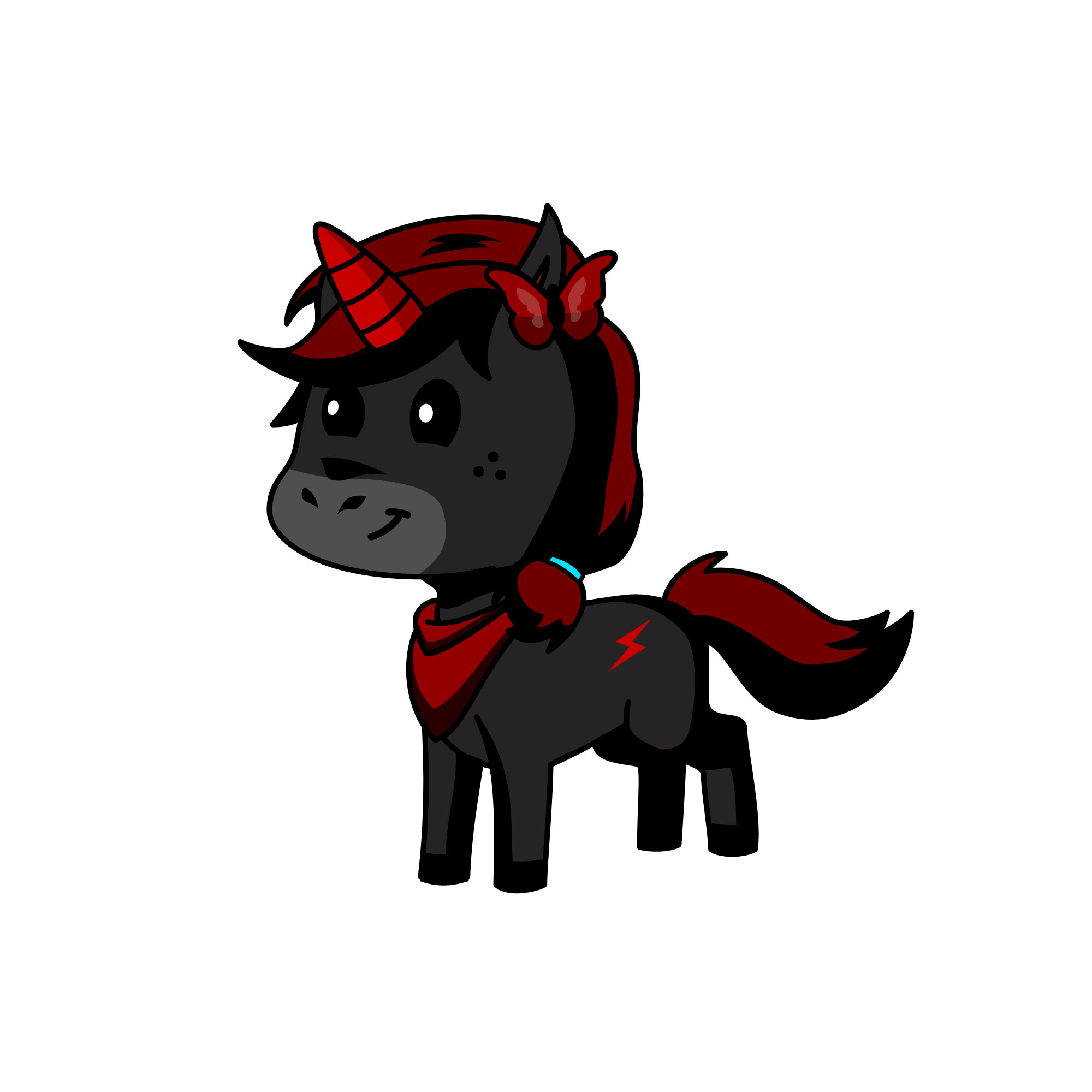 Night, the unicorn