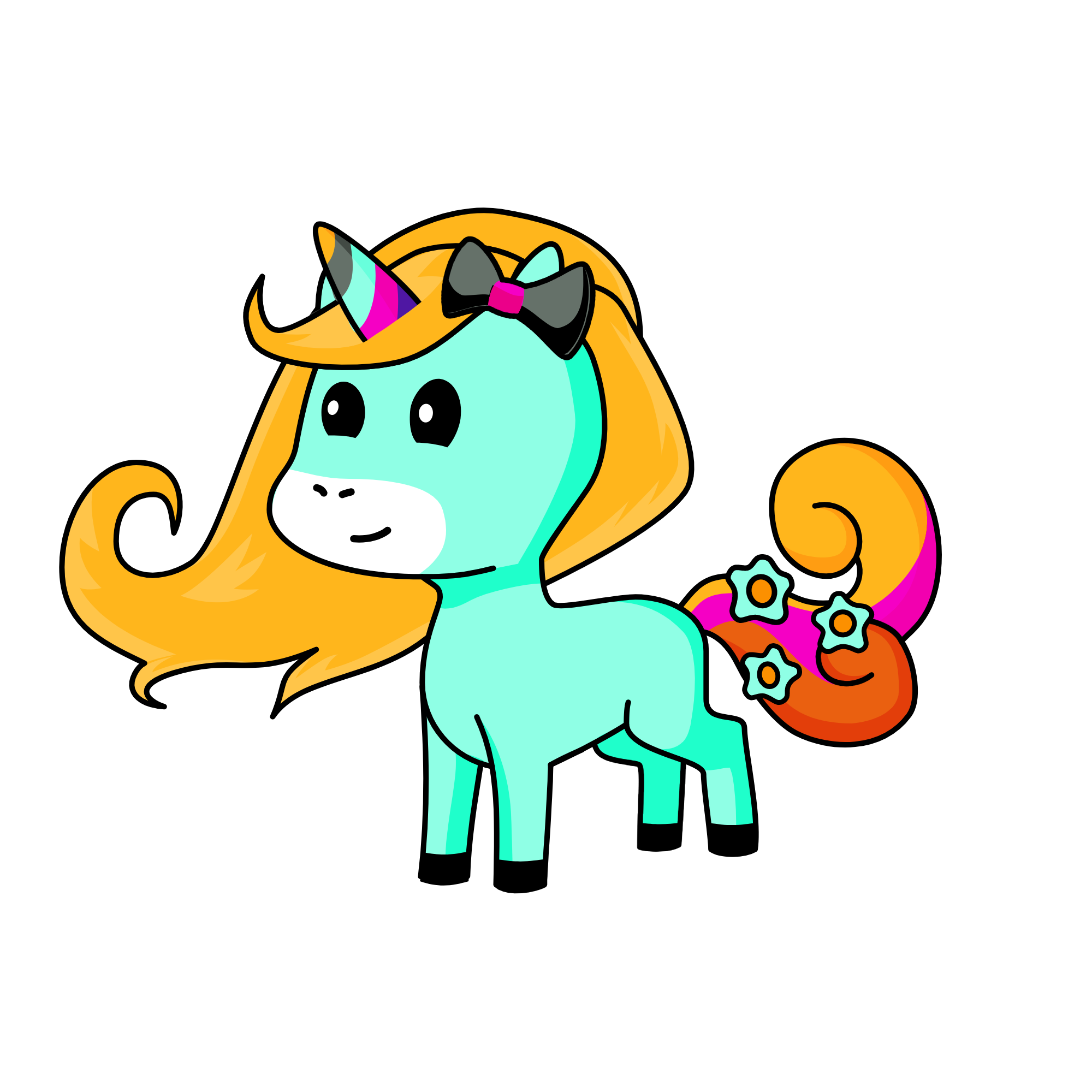 Sherbet, the unicorn