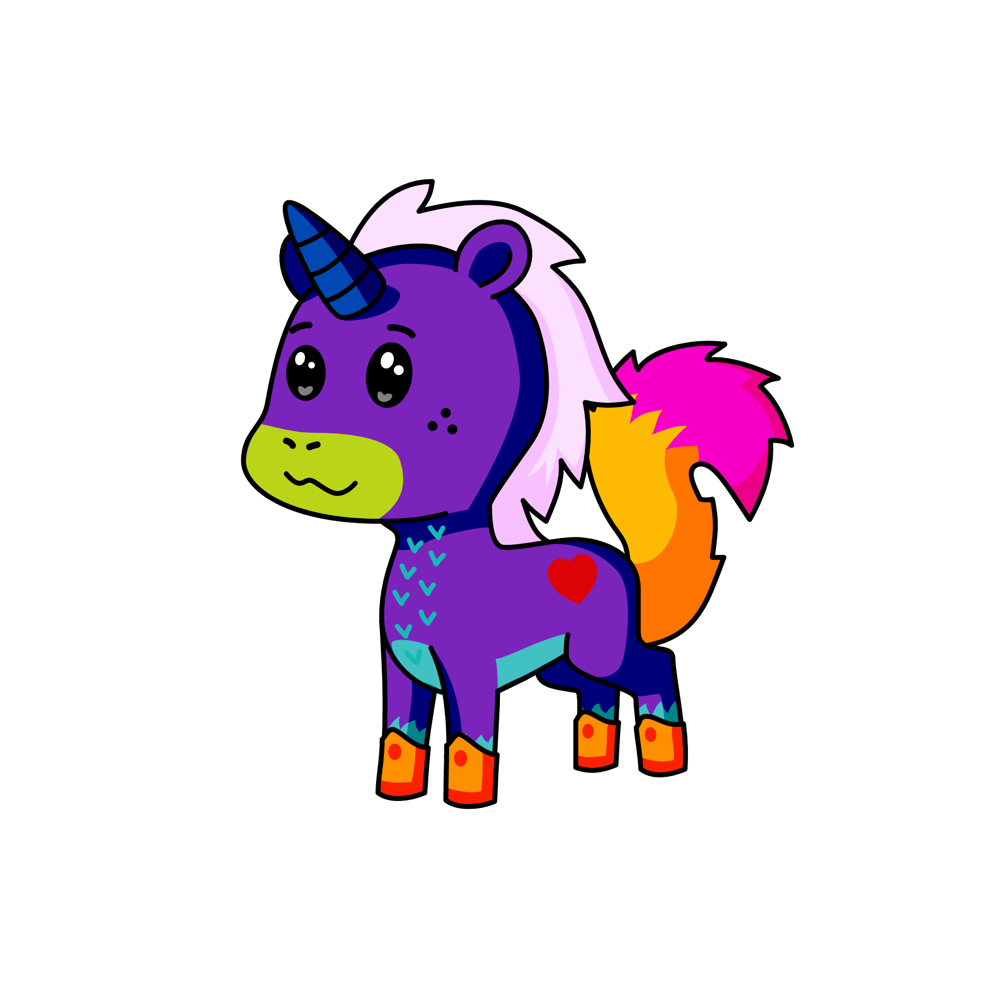 Cutey Pie, the unicorn