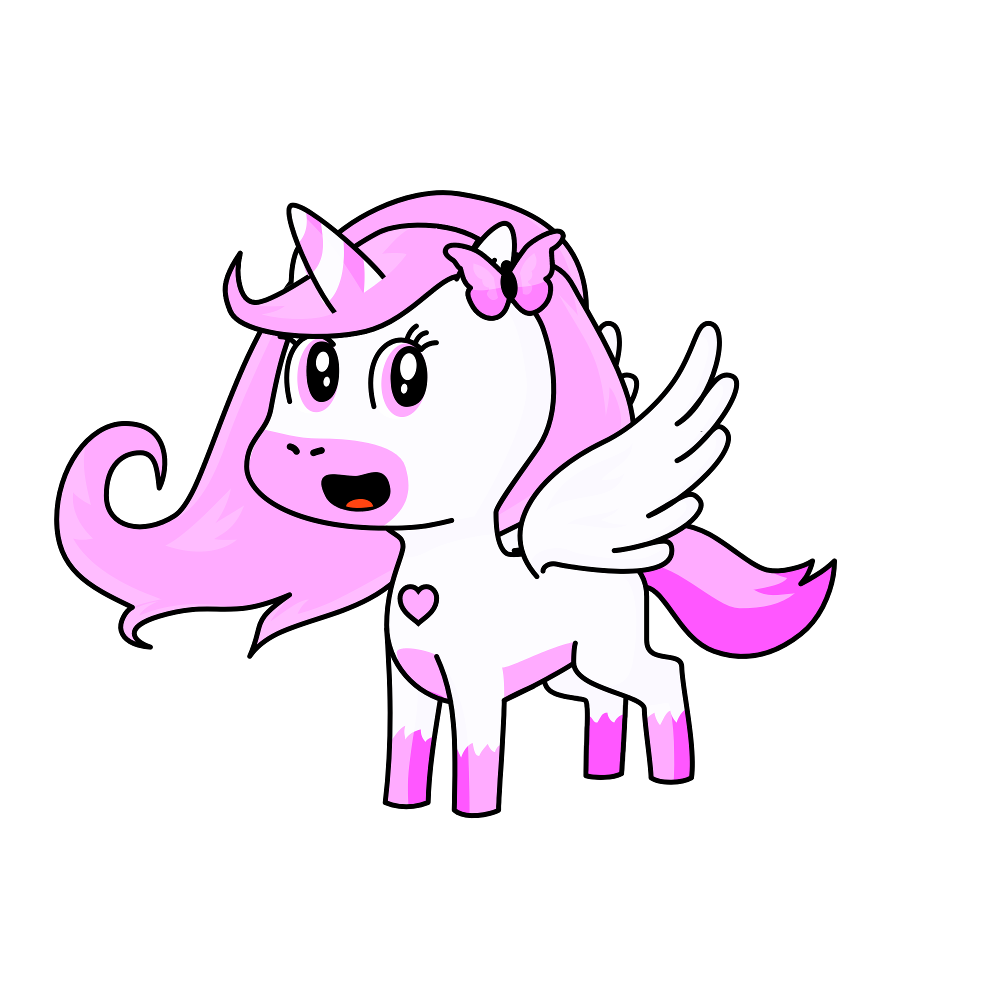 Cotton, the unicorn