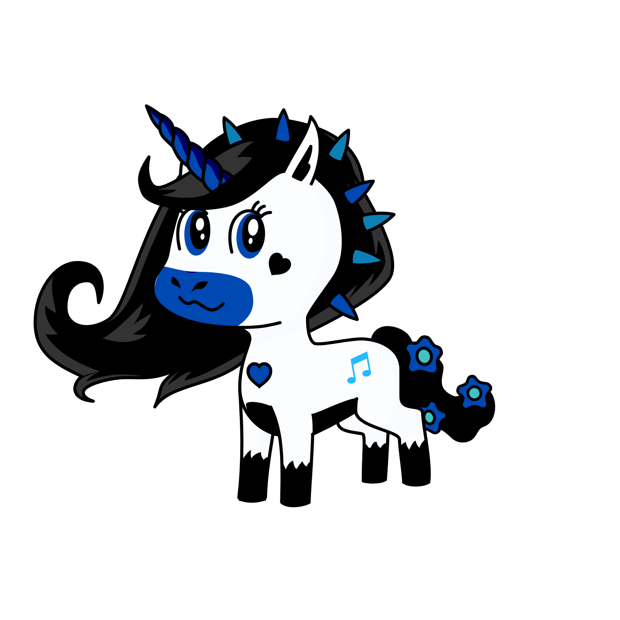 Aura, the unicorn
