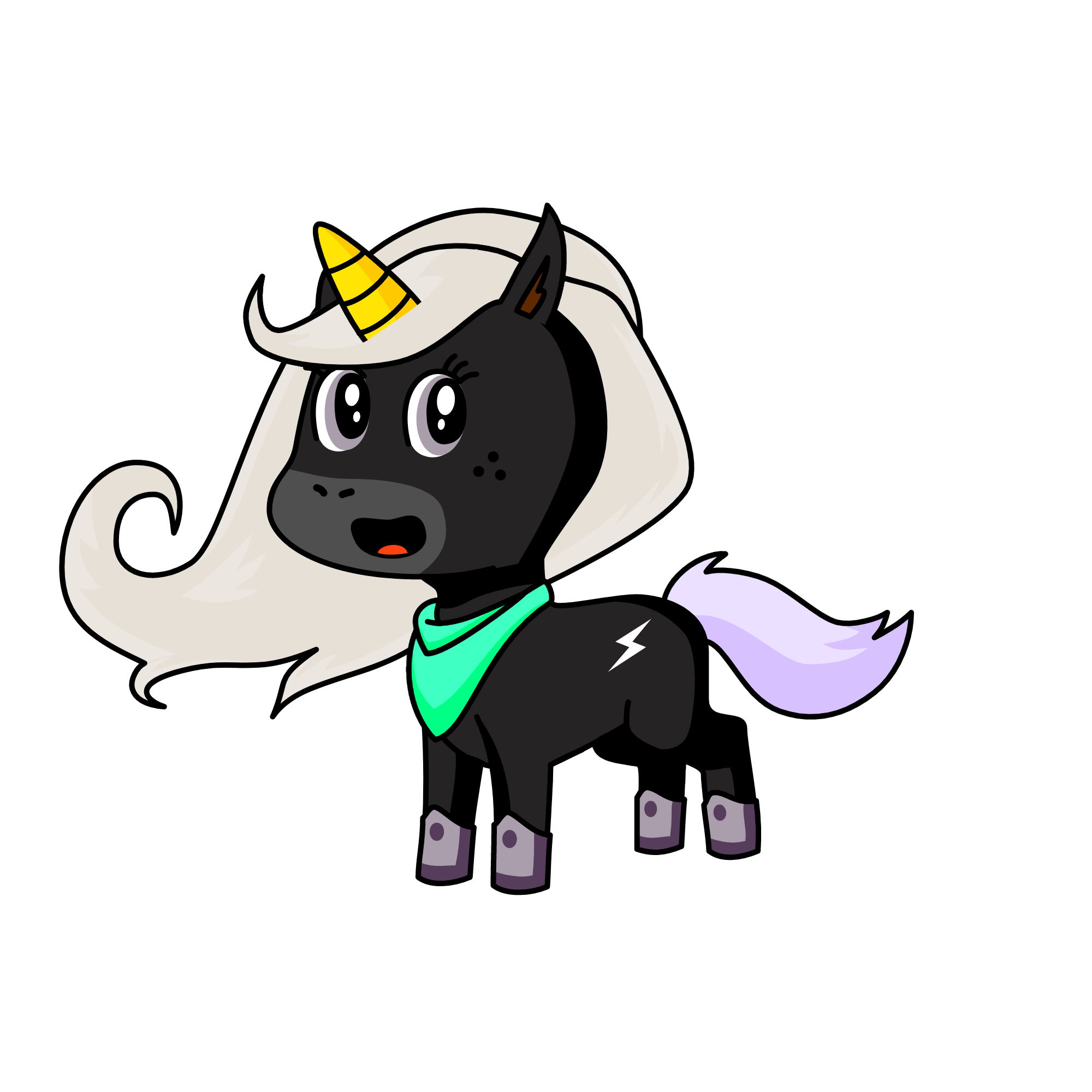 Moonicorn, the unicorn