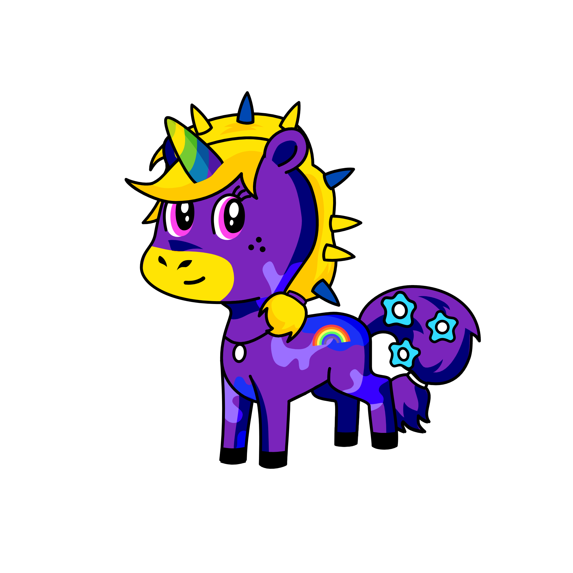 baby ky, the unicorn