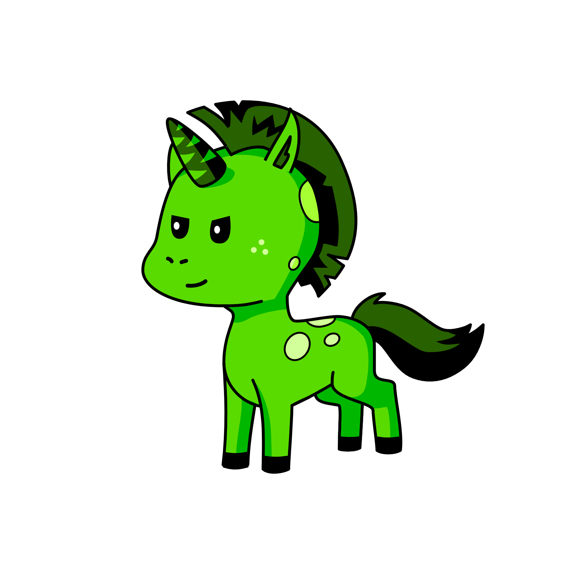 Dapple, the unicorn