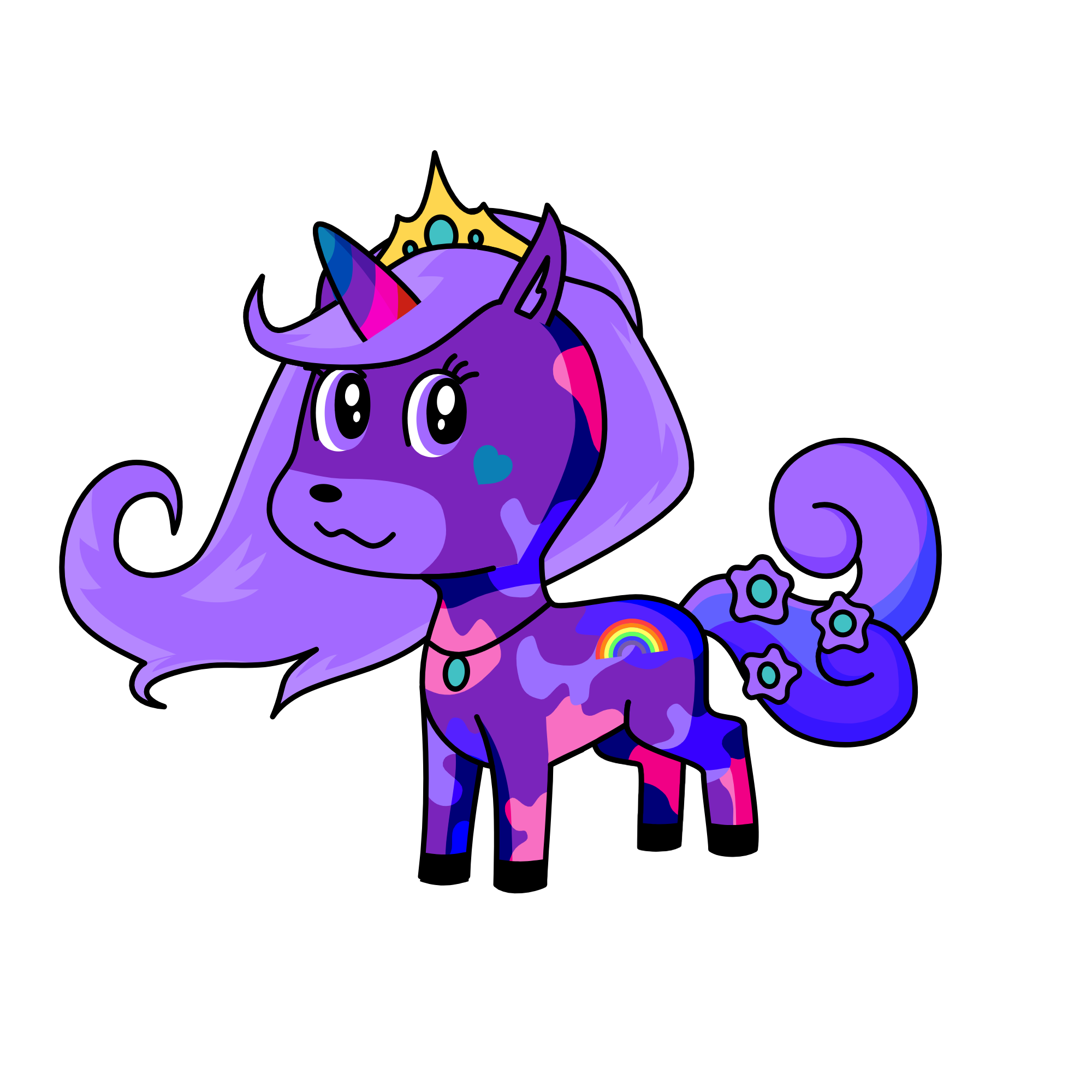 Rose, the unicorn