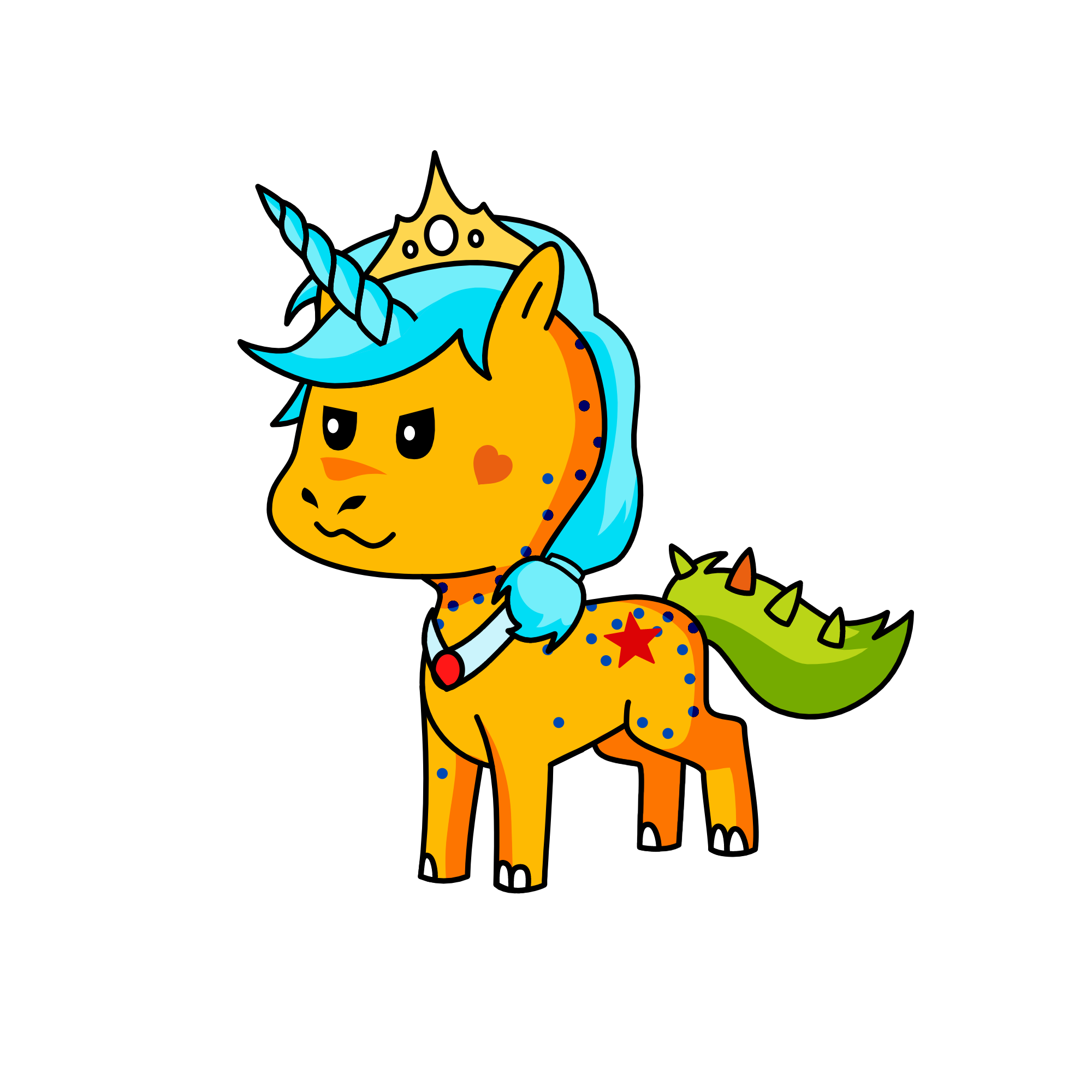 MaCi, the unicorn