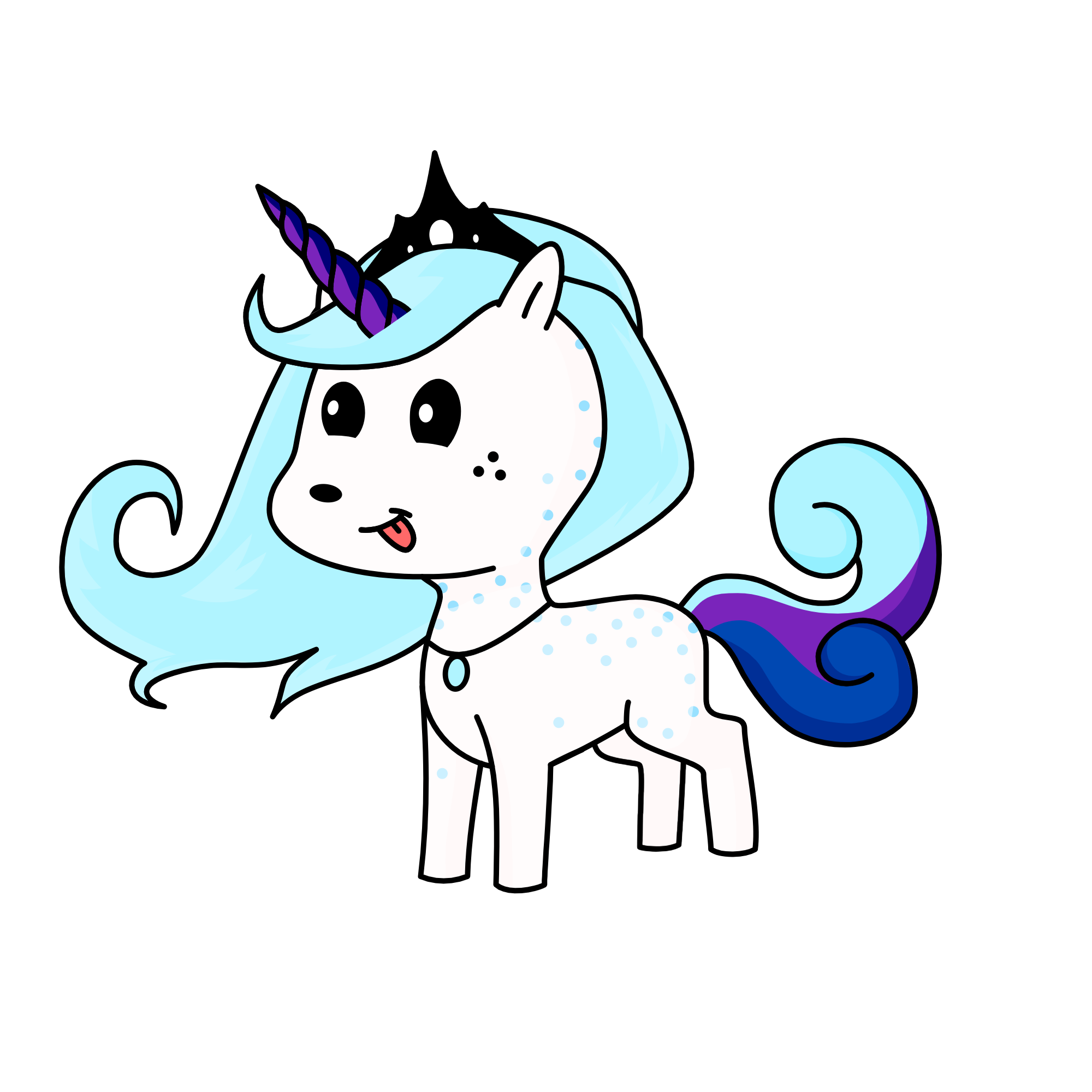 galaxy, the unicorn