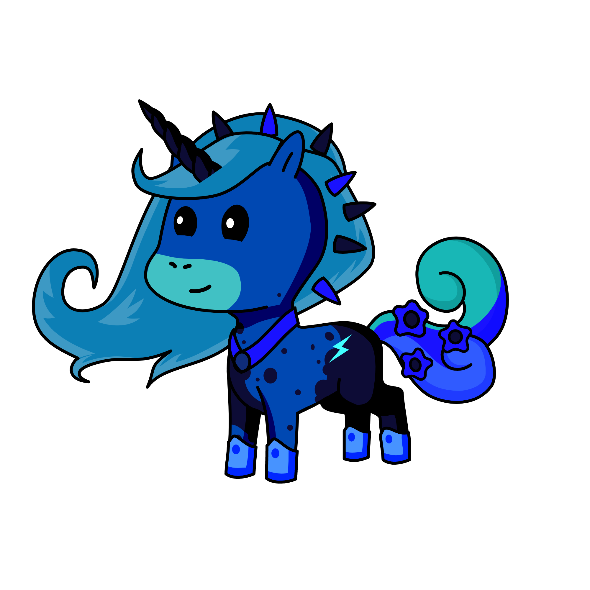 Queen of the night, the unicorn