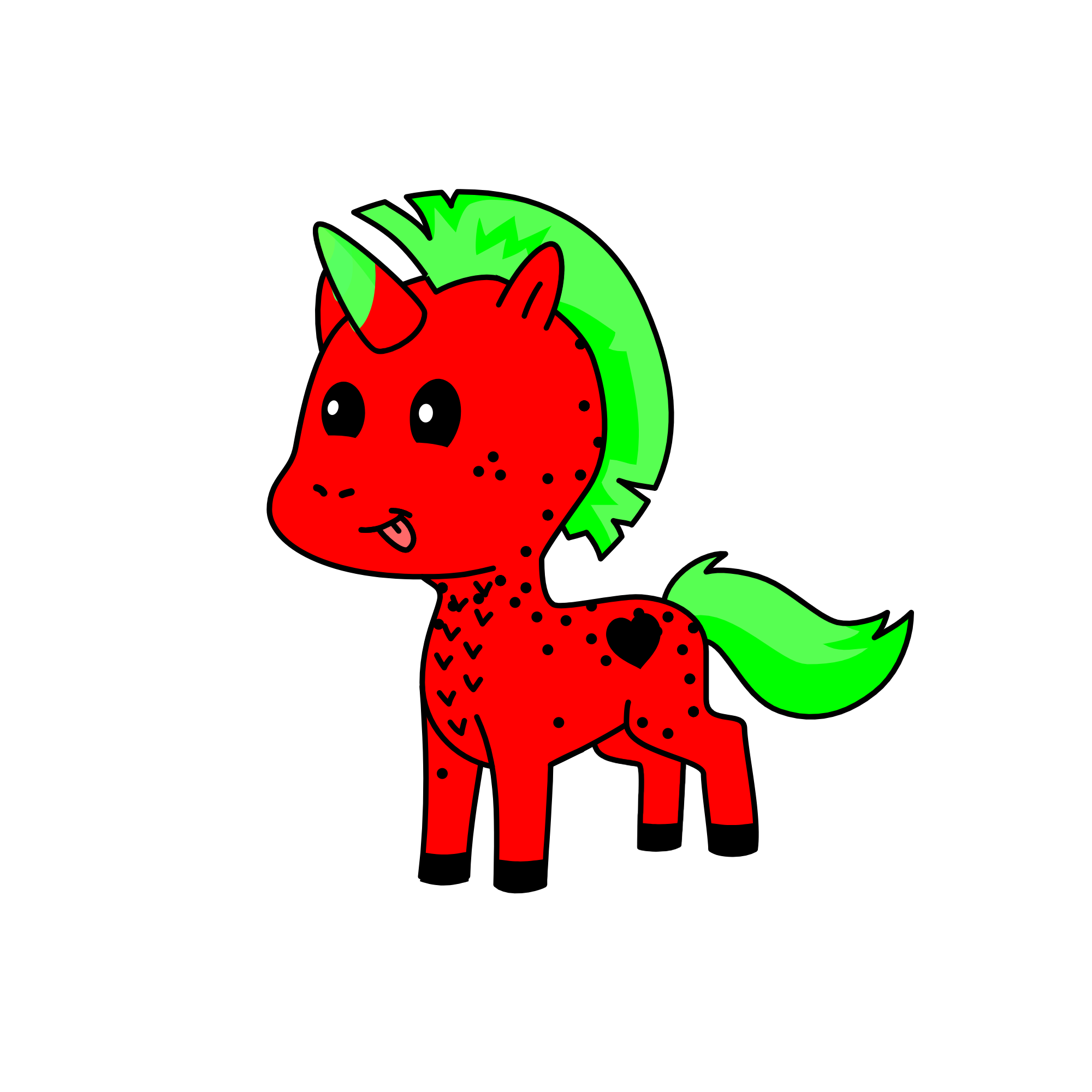 water-melon, the unicorn