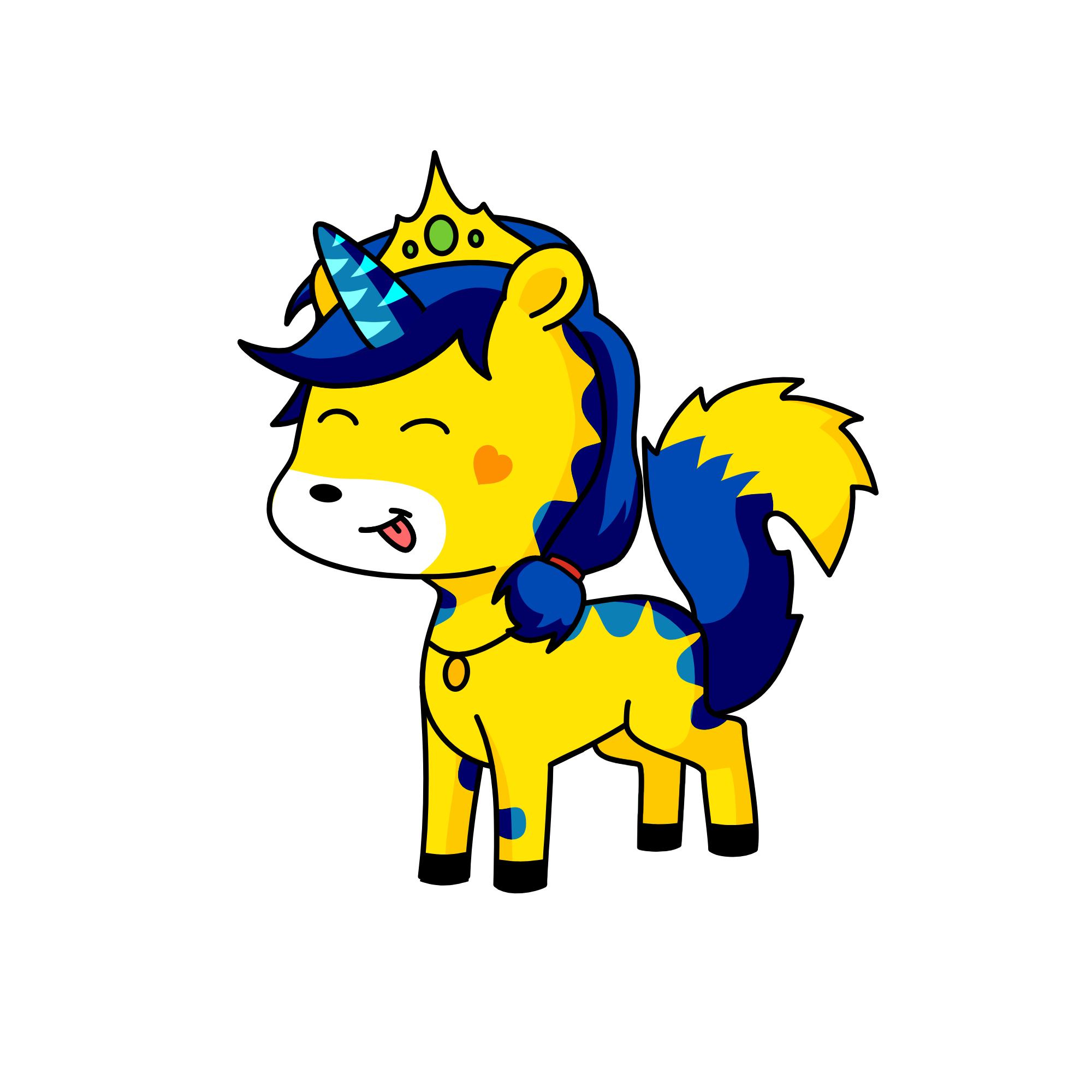 Queenie, the unicorn