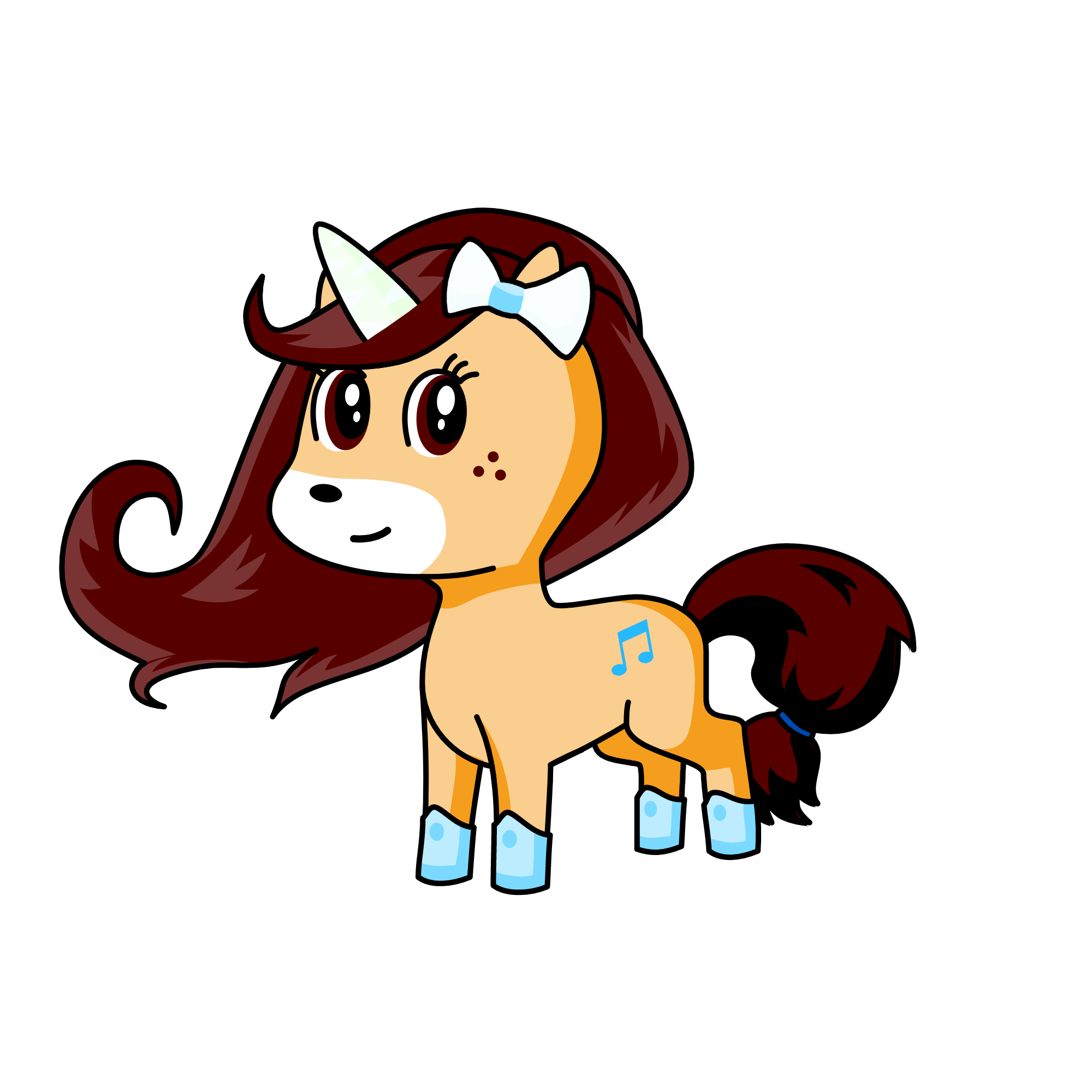 Moira, the unicorn