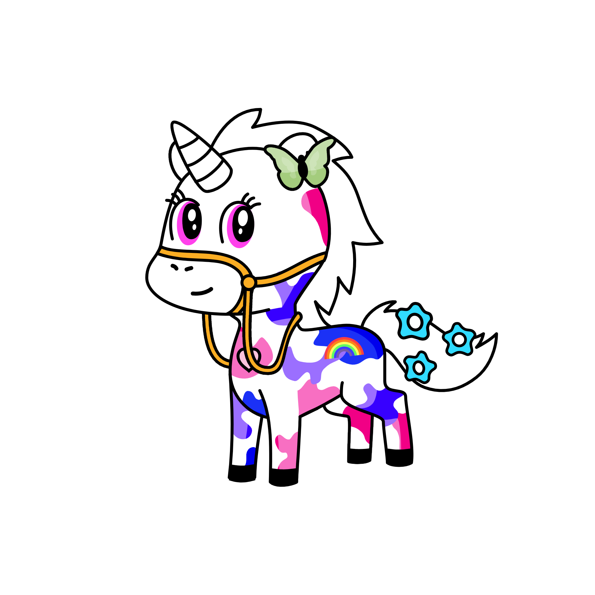 Galaxy, the unicorn