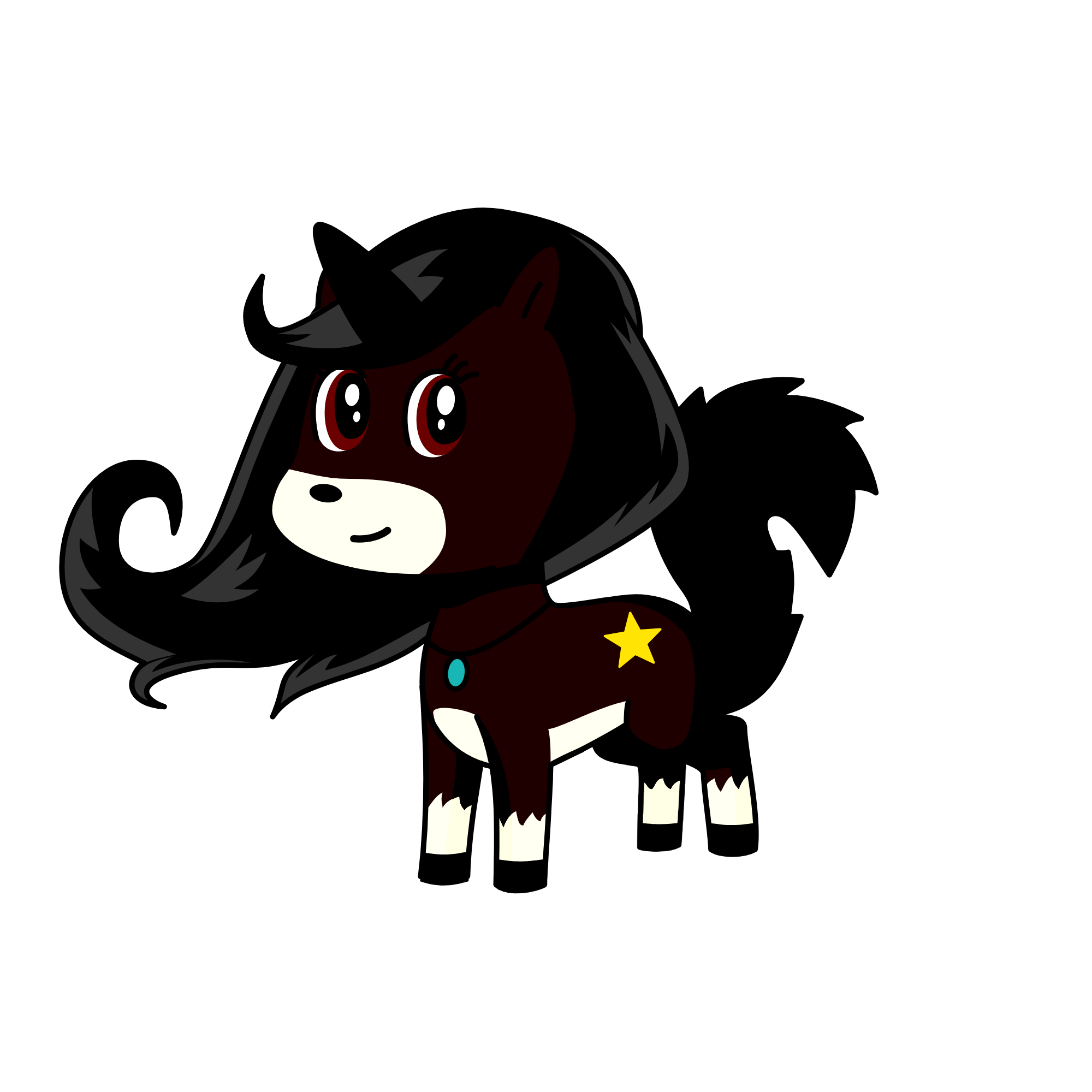 shadow, the unicorn